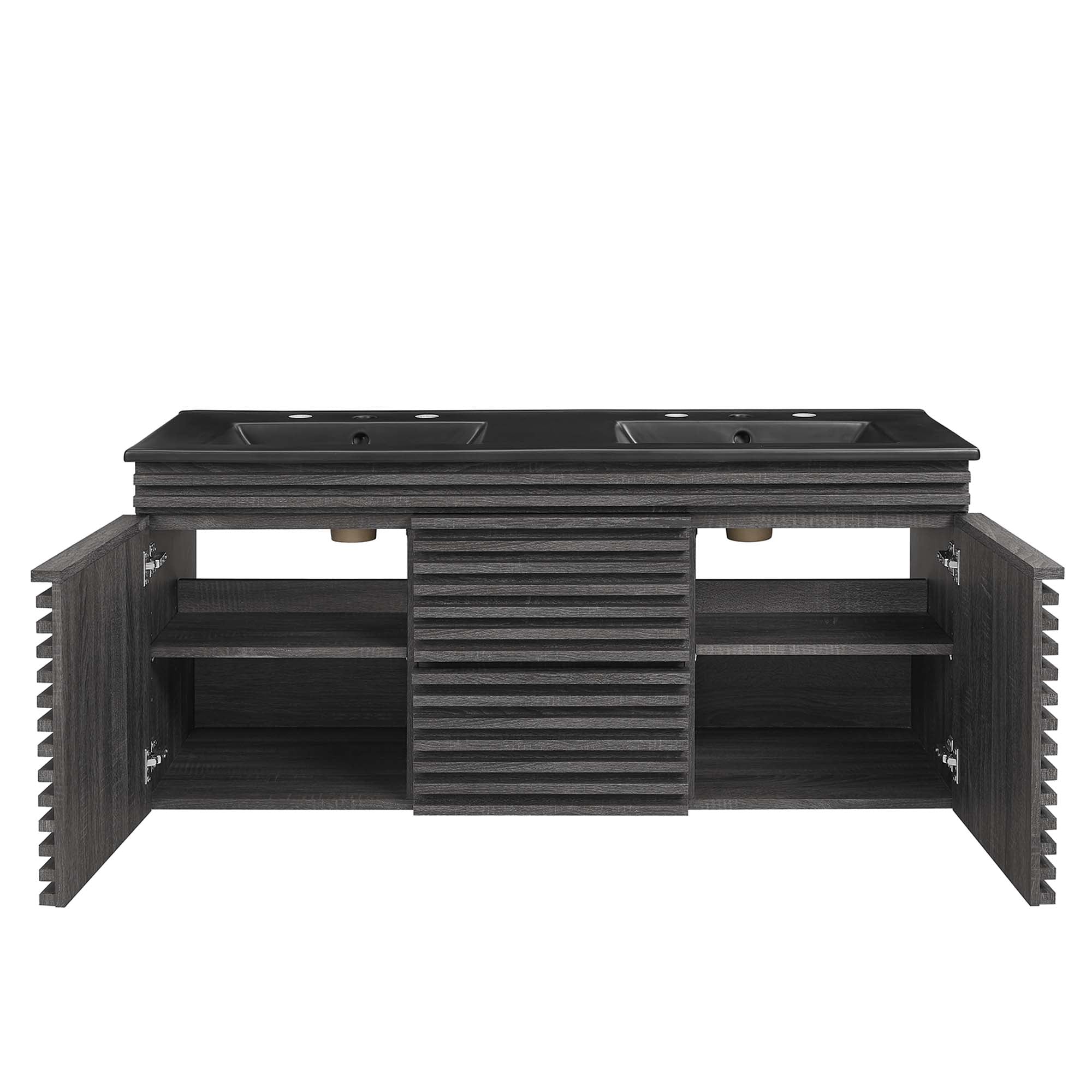 Render 48" Wall-Mount Bathroom Vanity Basin Included by Modway