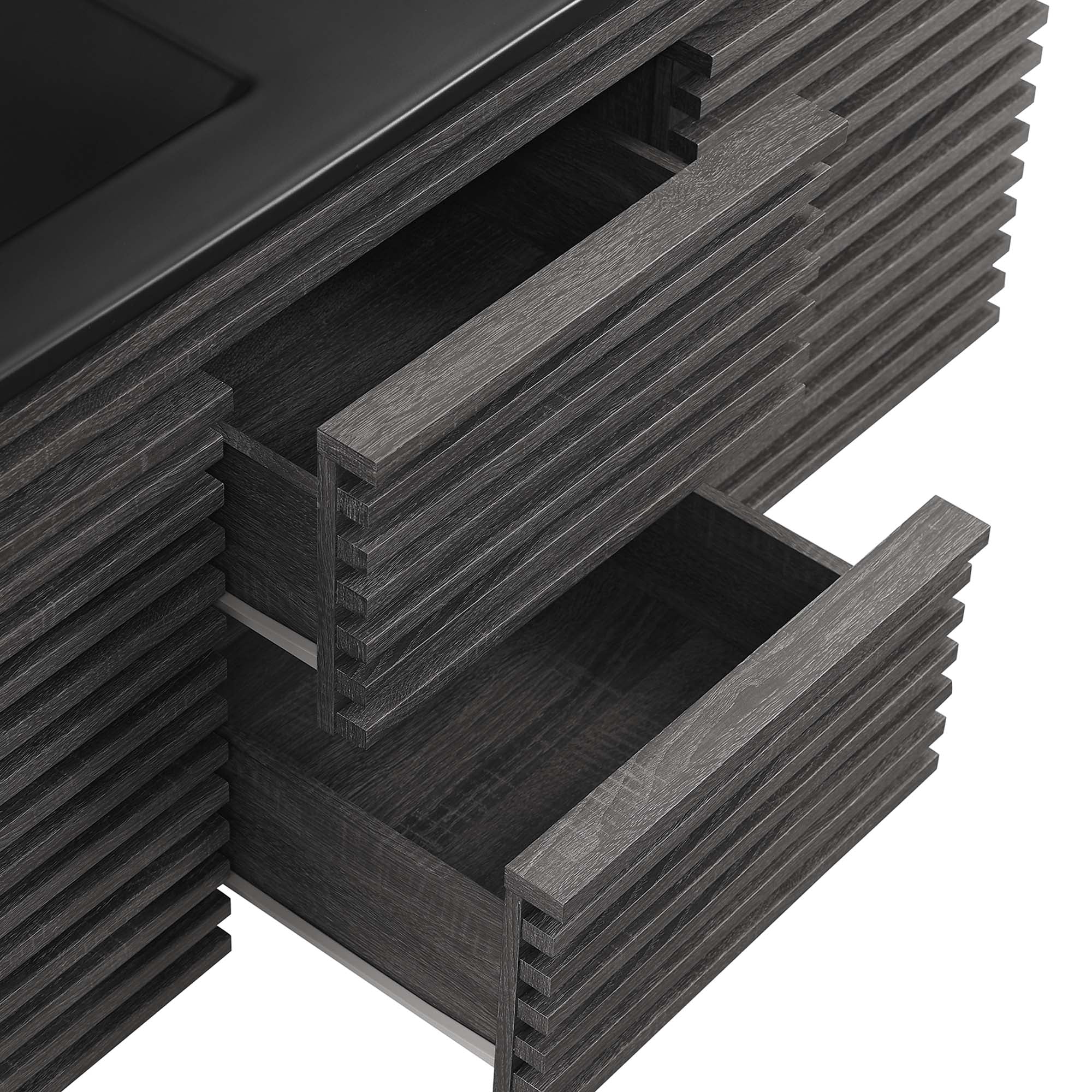 Render 48" Wall-Mount Bathroom Vanity Basin Included by Modway