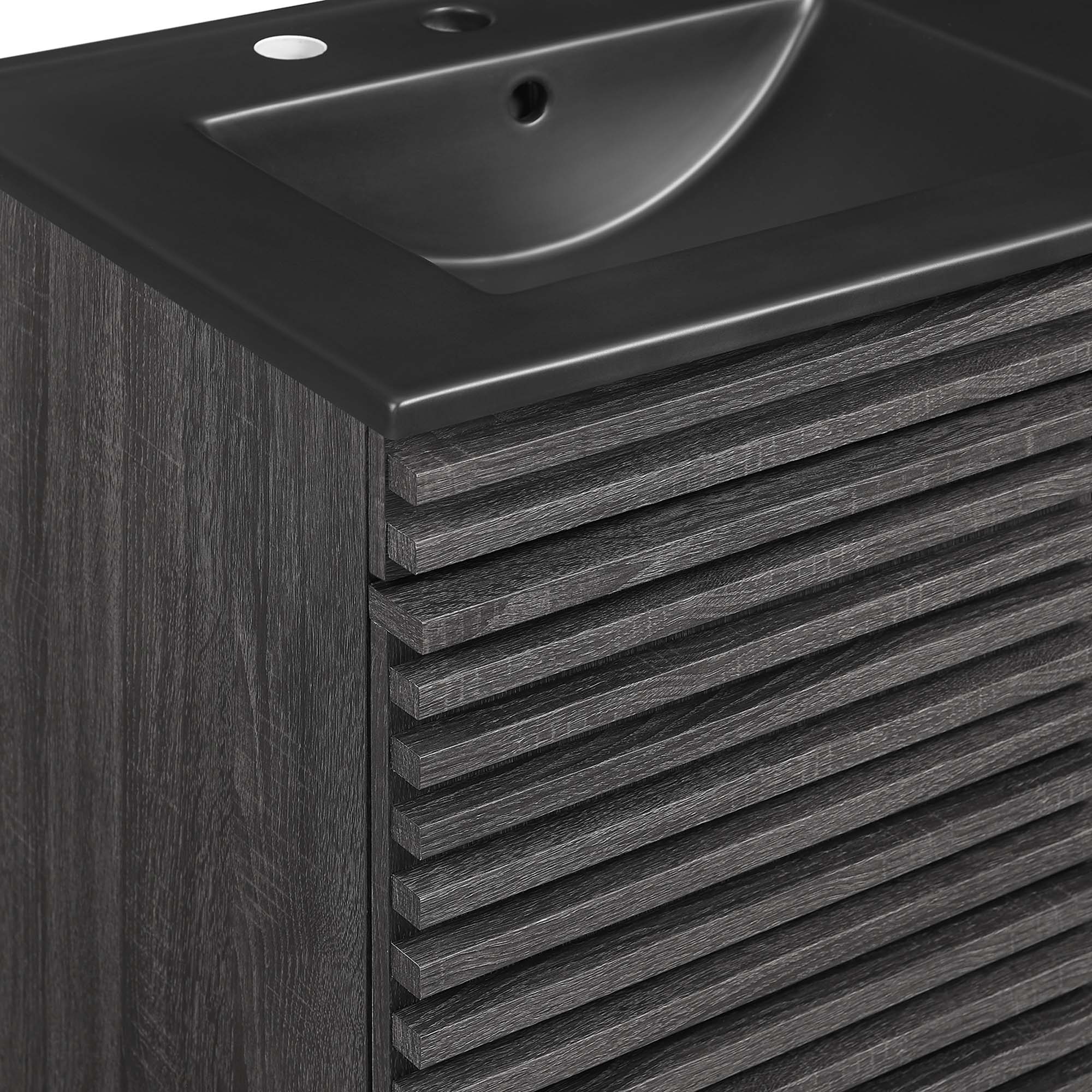 Render 48" Wall-Mount Bathroom Vanity Basin Included by Modway