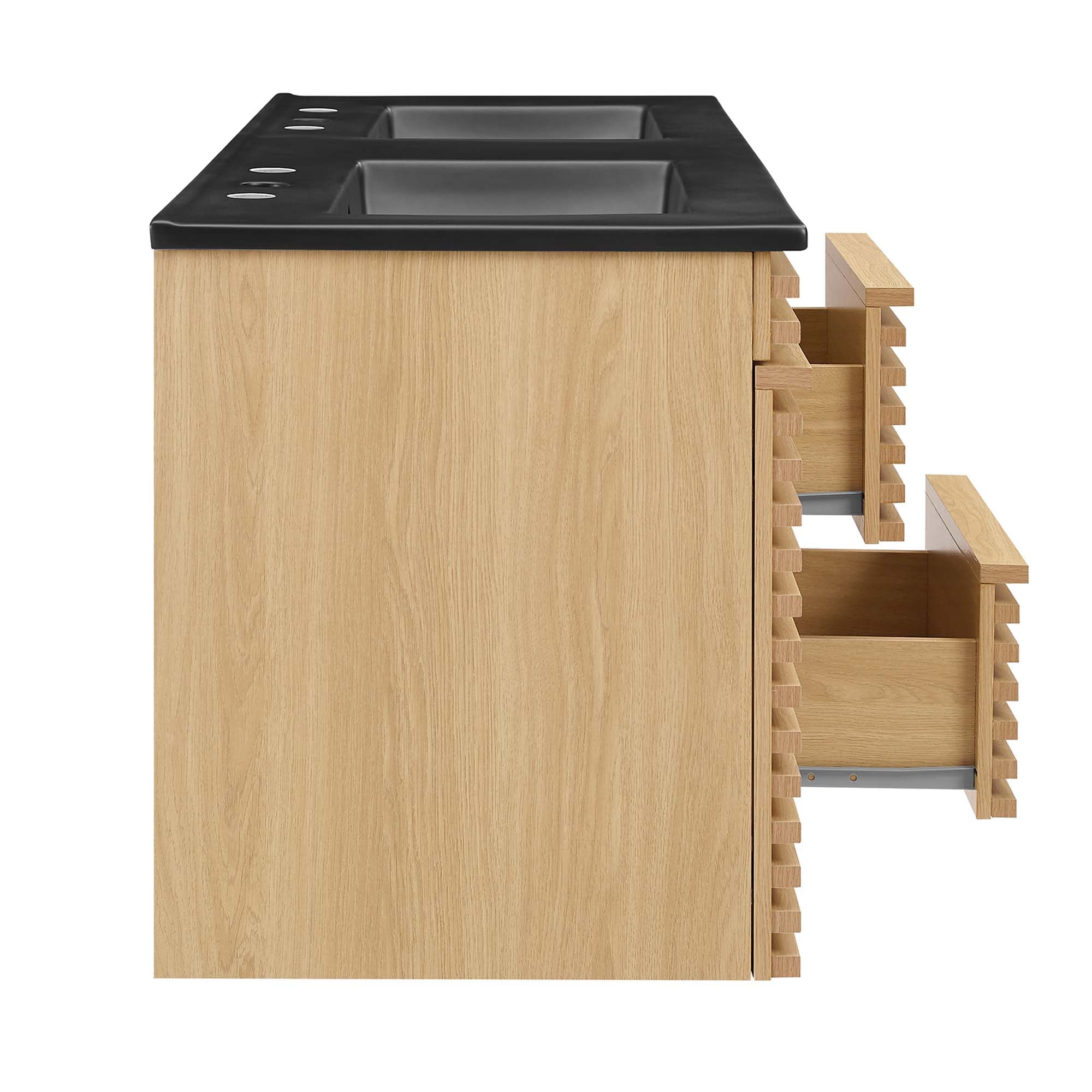 Render 48" Wall-Mount Bathroom Vanity Basin Included by Modway