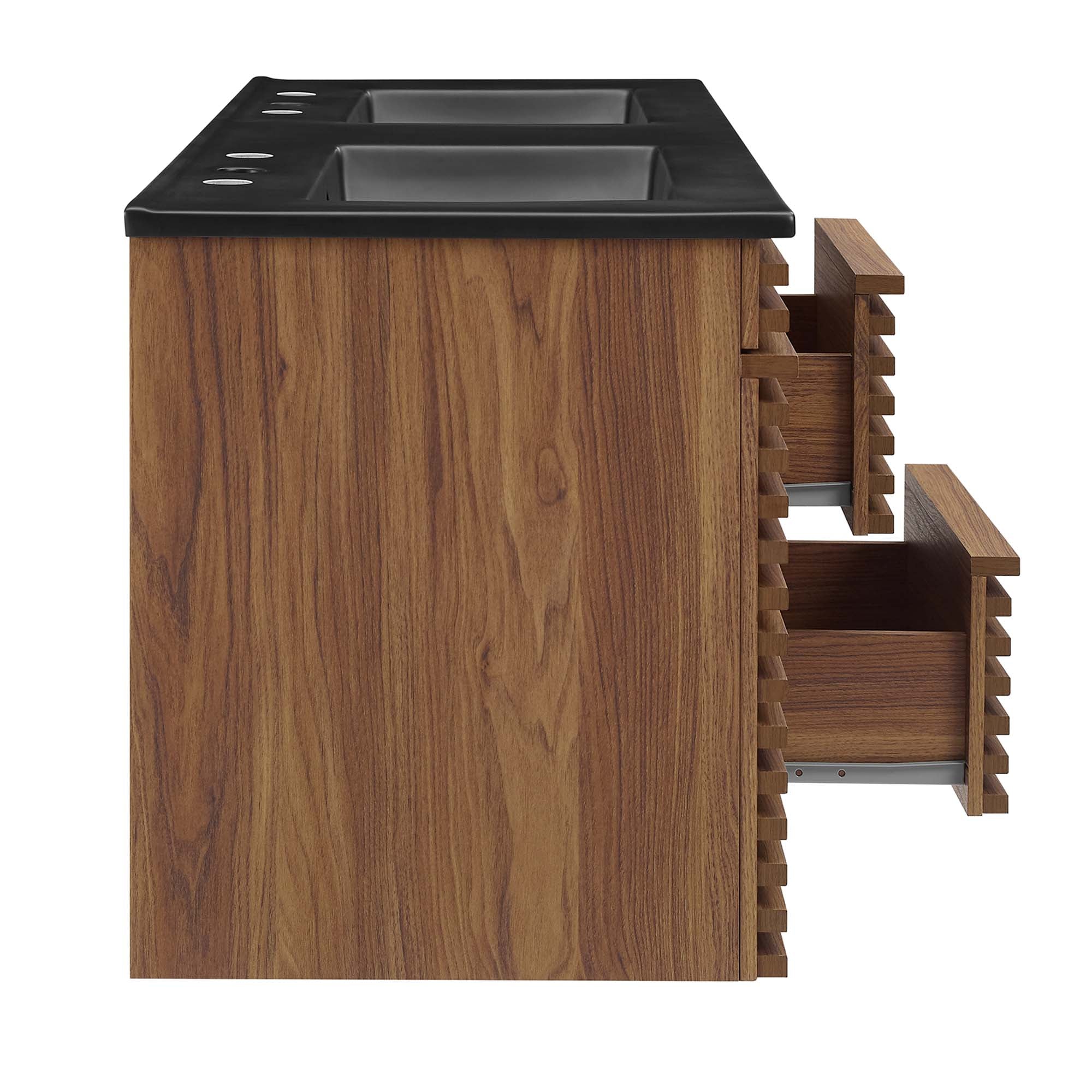 Render 48" Wall-Mount Bathroom Vanity Basin Included by Modway