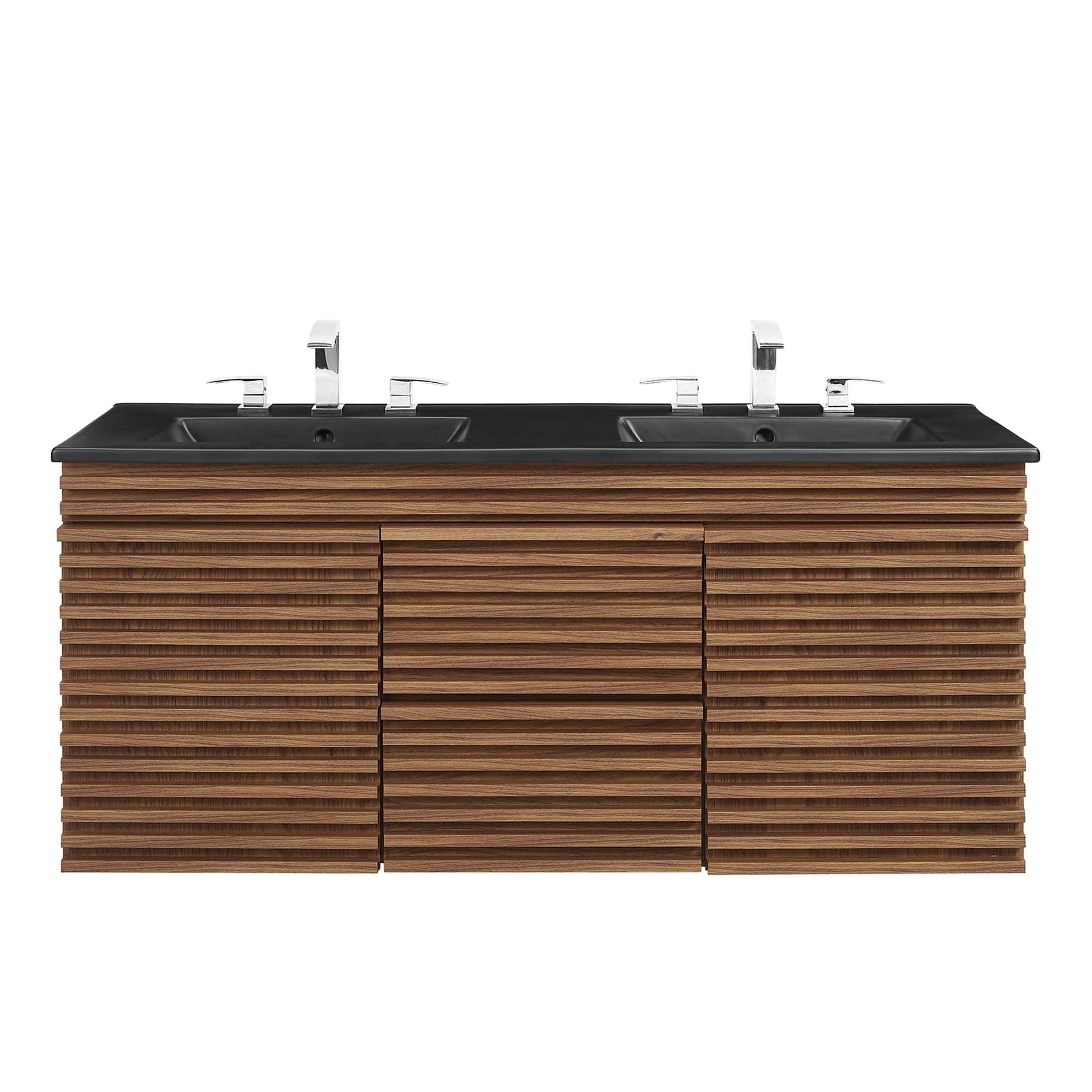 Render 48" Wall-Mount Bathroom Vanity Basin Included by Modway