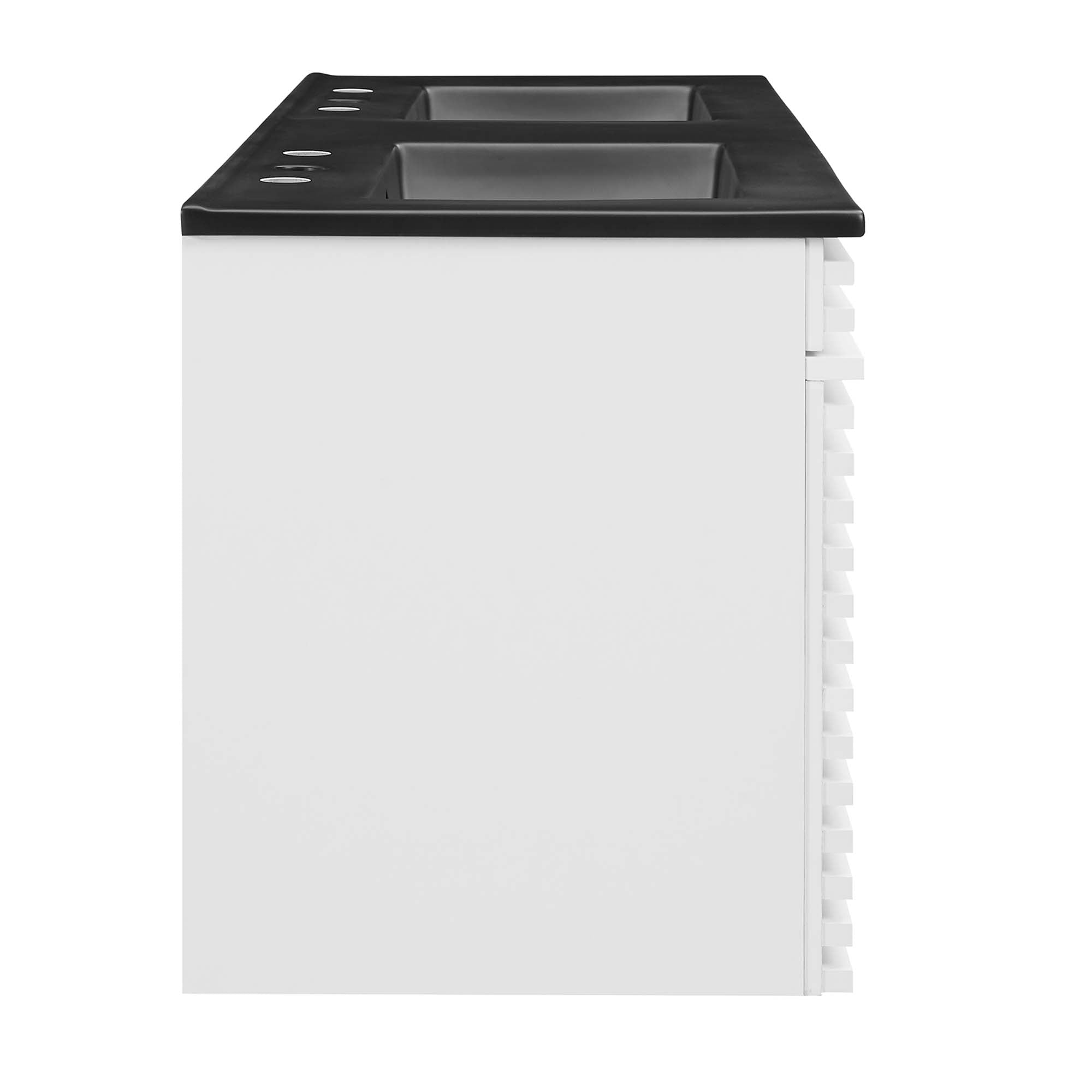 Render 48" Wall-Mount Bathroom Vanity Basin Included by Modway