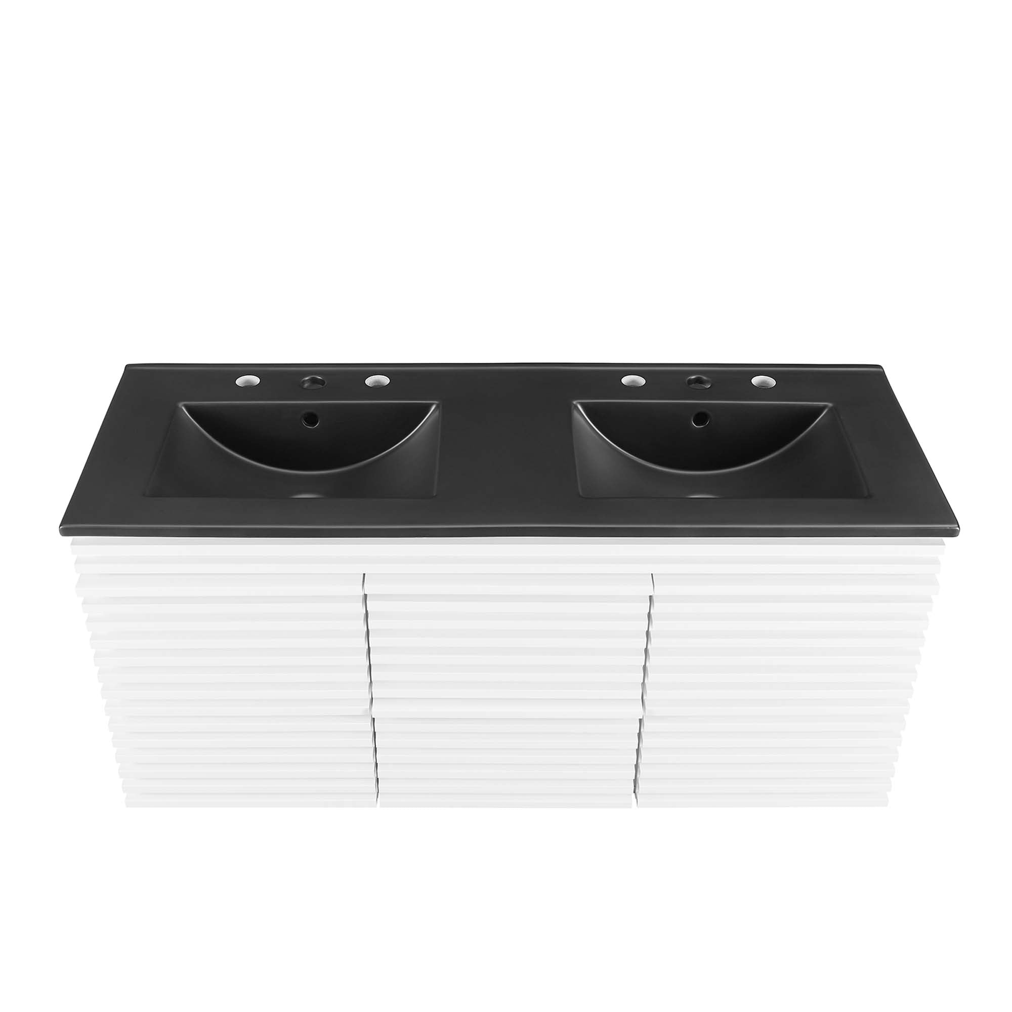 Render 48" Wall-Mount Bathroom Vanity Basin Included by Modway