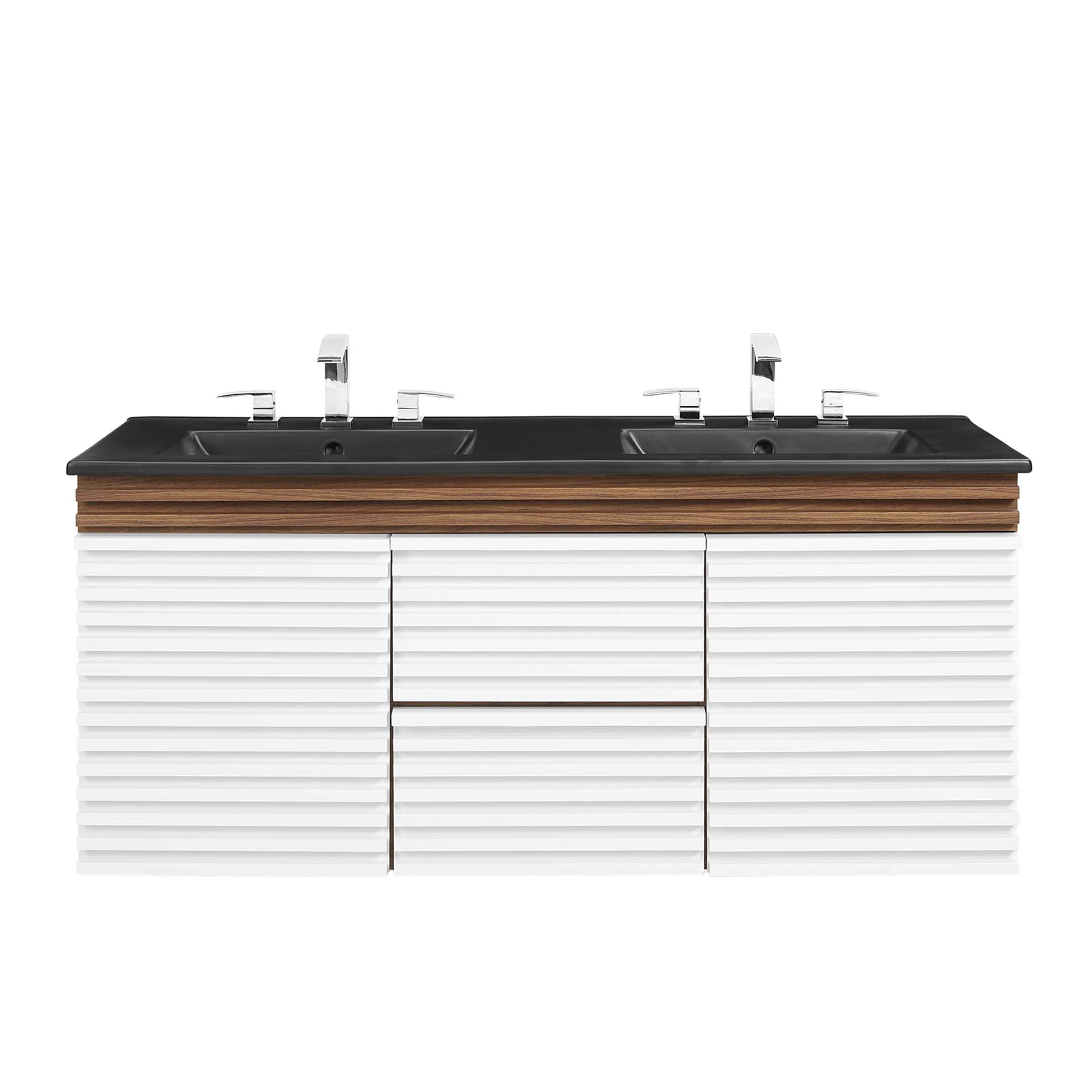 Render 48" Wall-Mount Bathroom Vanity Basin Included by Modway