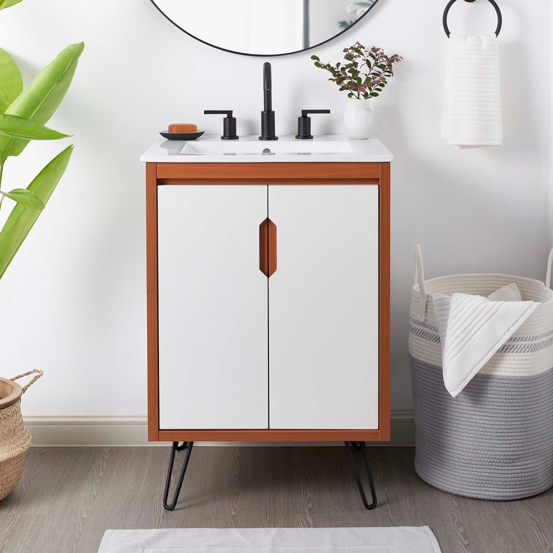 Energize Bathroom Vanity Basin Included by Modway