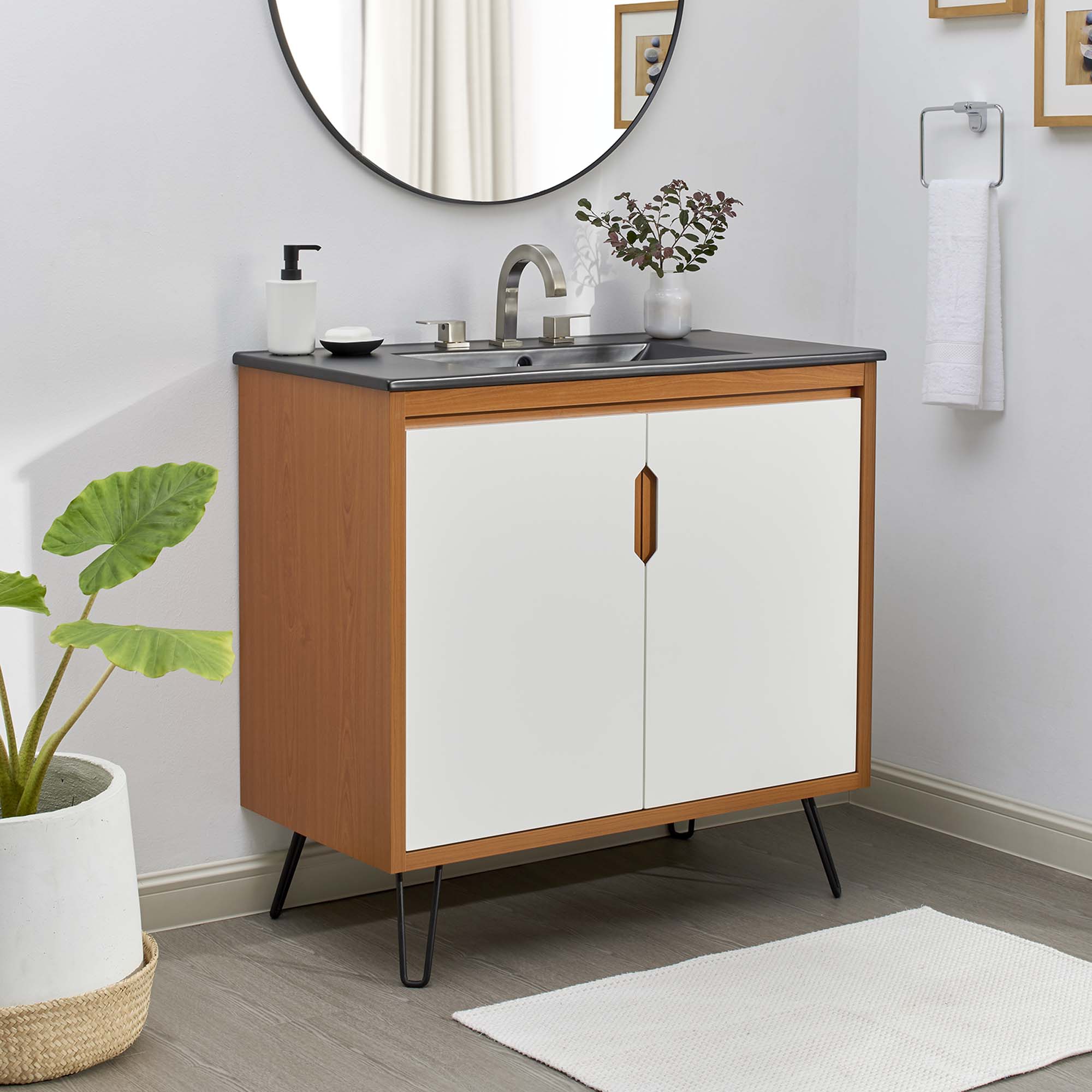 Energize Bathroom Vanity Basin Included by Modway