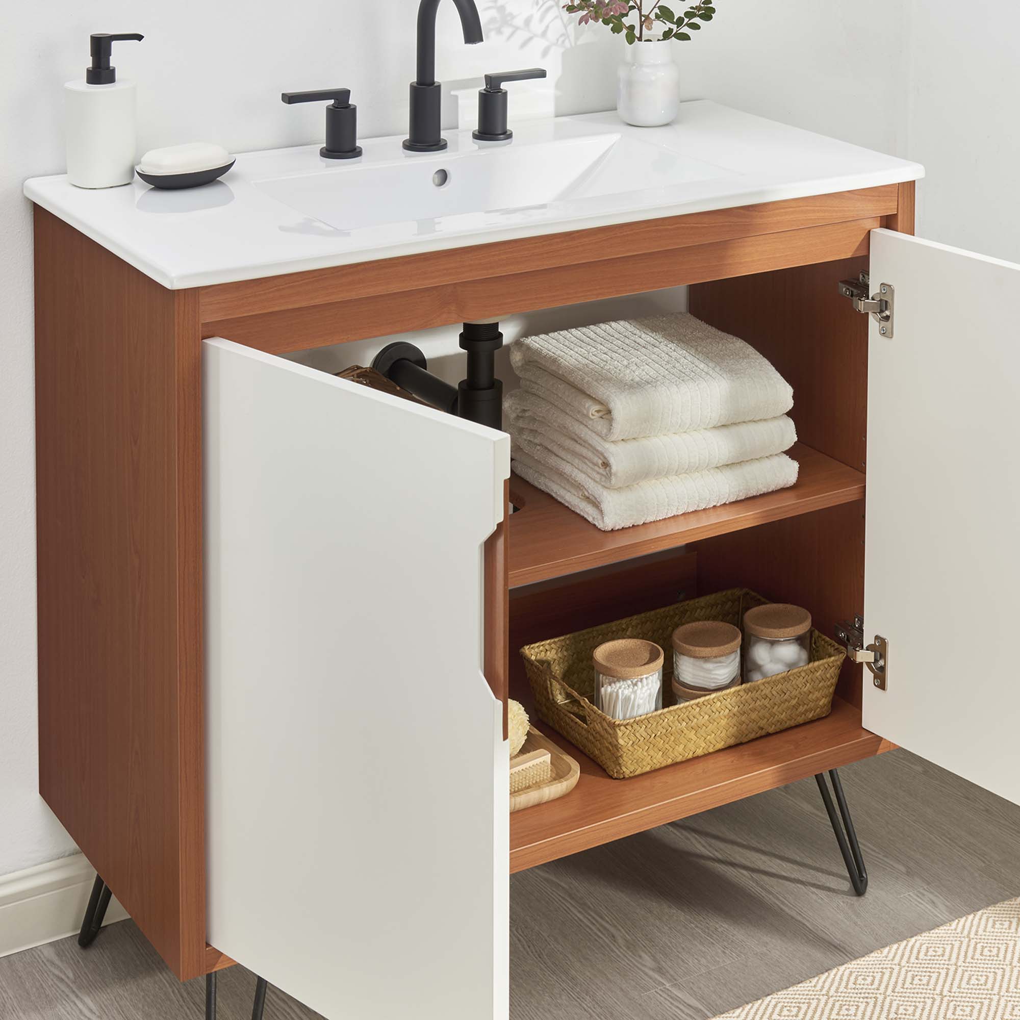 Energize Bathroom Vanity Basin Included by Modway