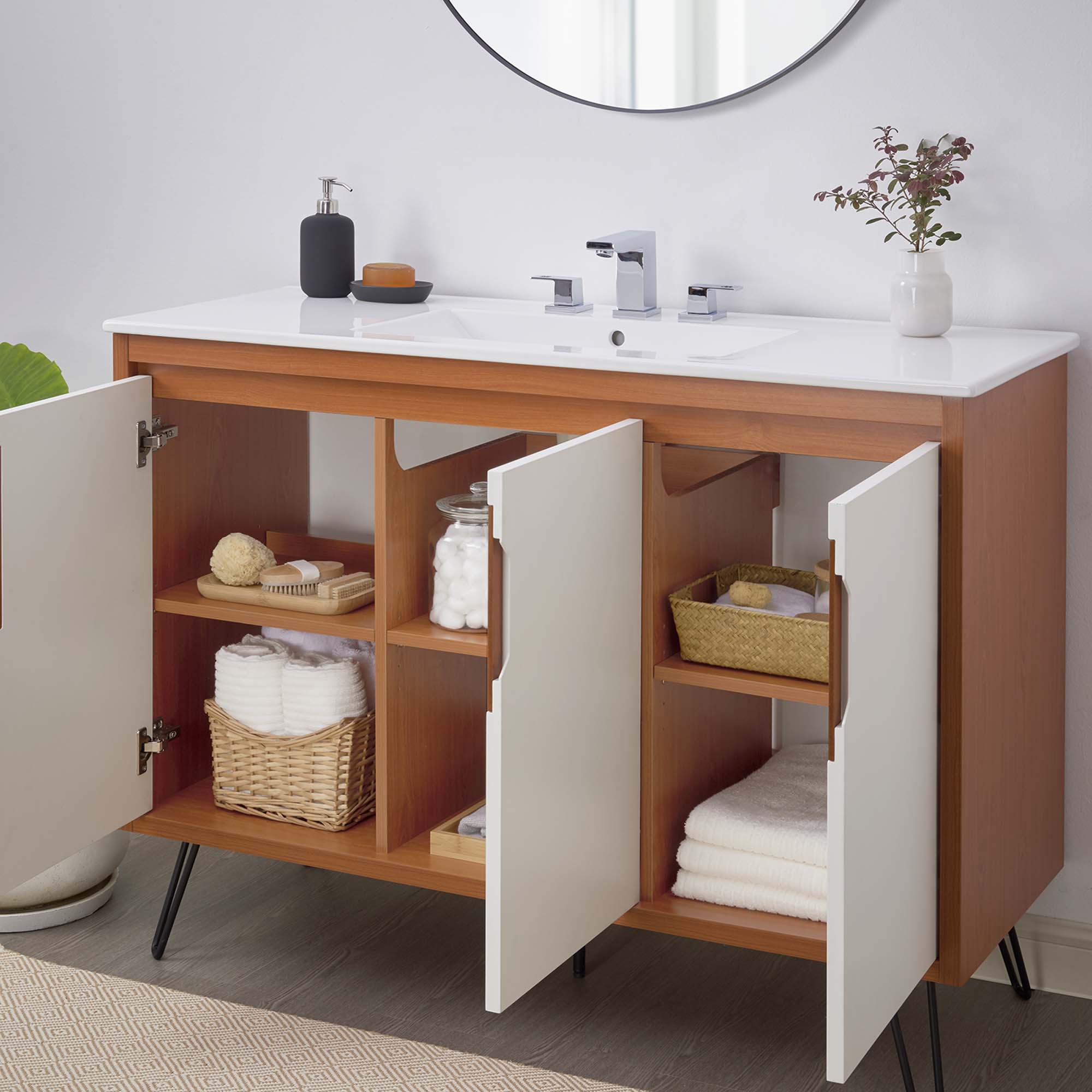 Energize Bathroom Vanity Basin Included by Modway