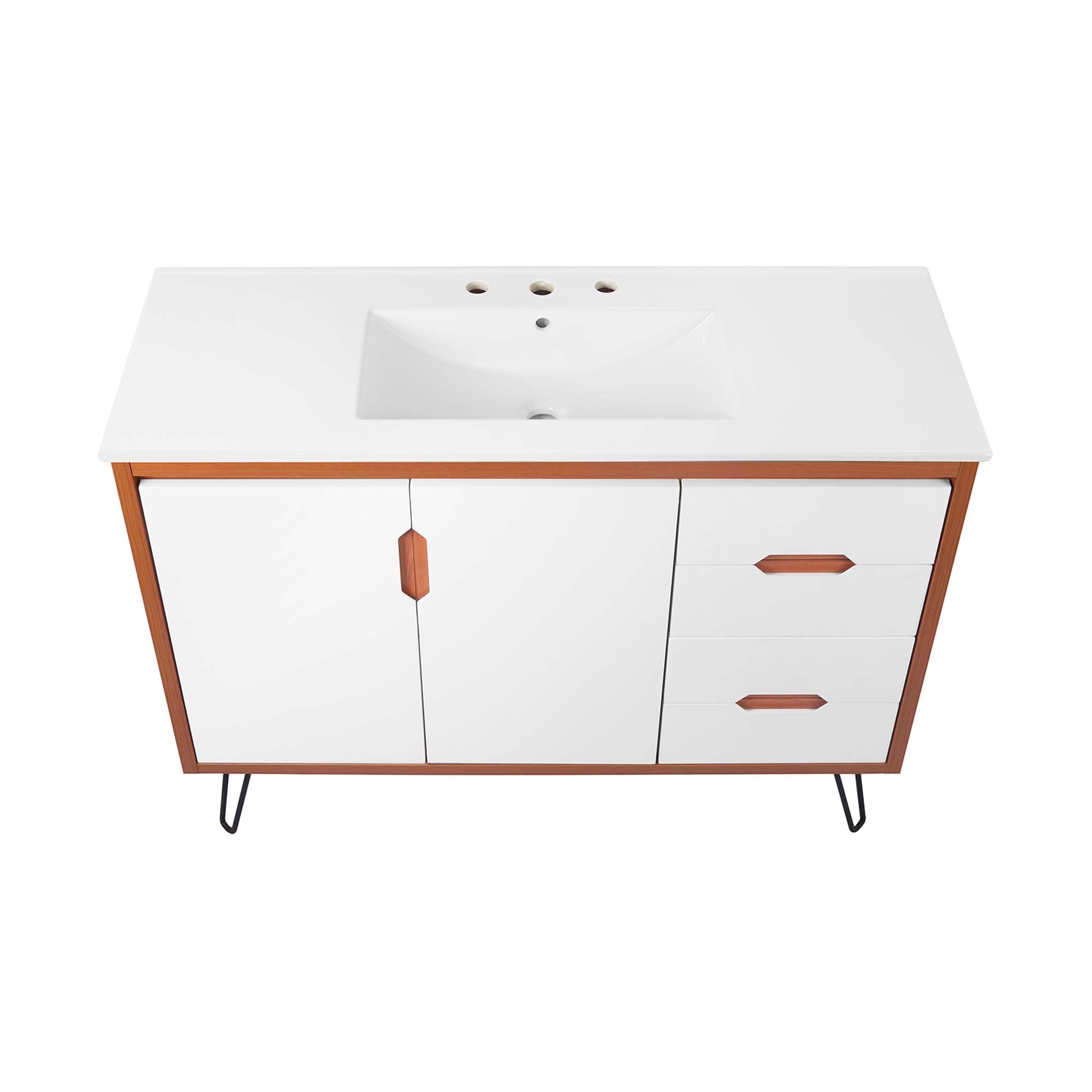 Energize Bathroom Vanity Basin Included by Modway