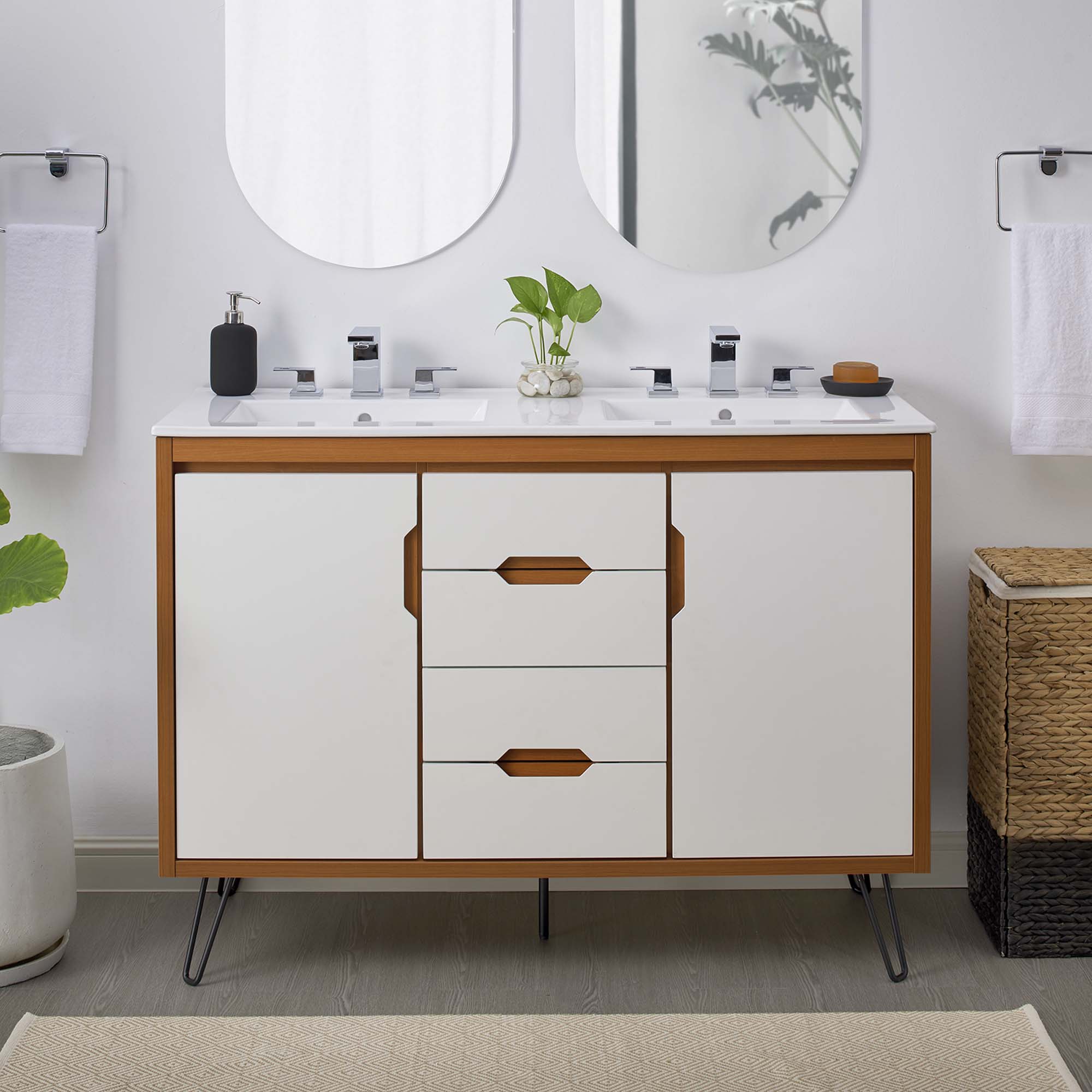 Energize Bathroom Vanity Basin Included by Modway
