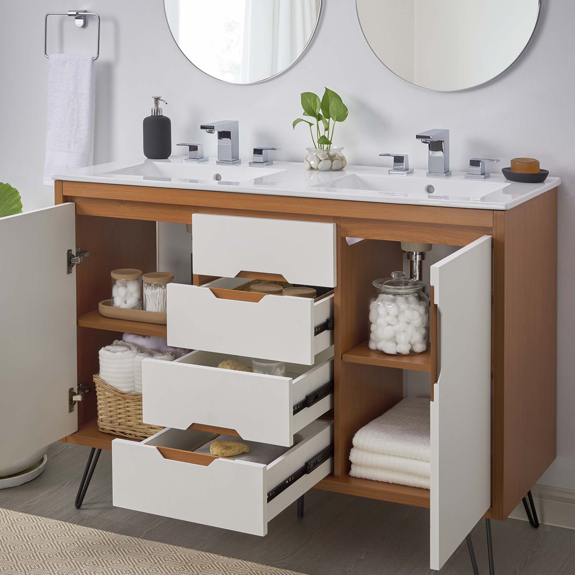 Energize Bathroom Vanity Basin Included by Modway