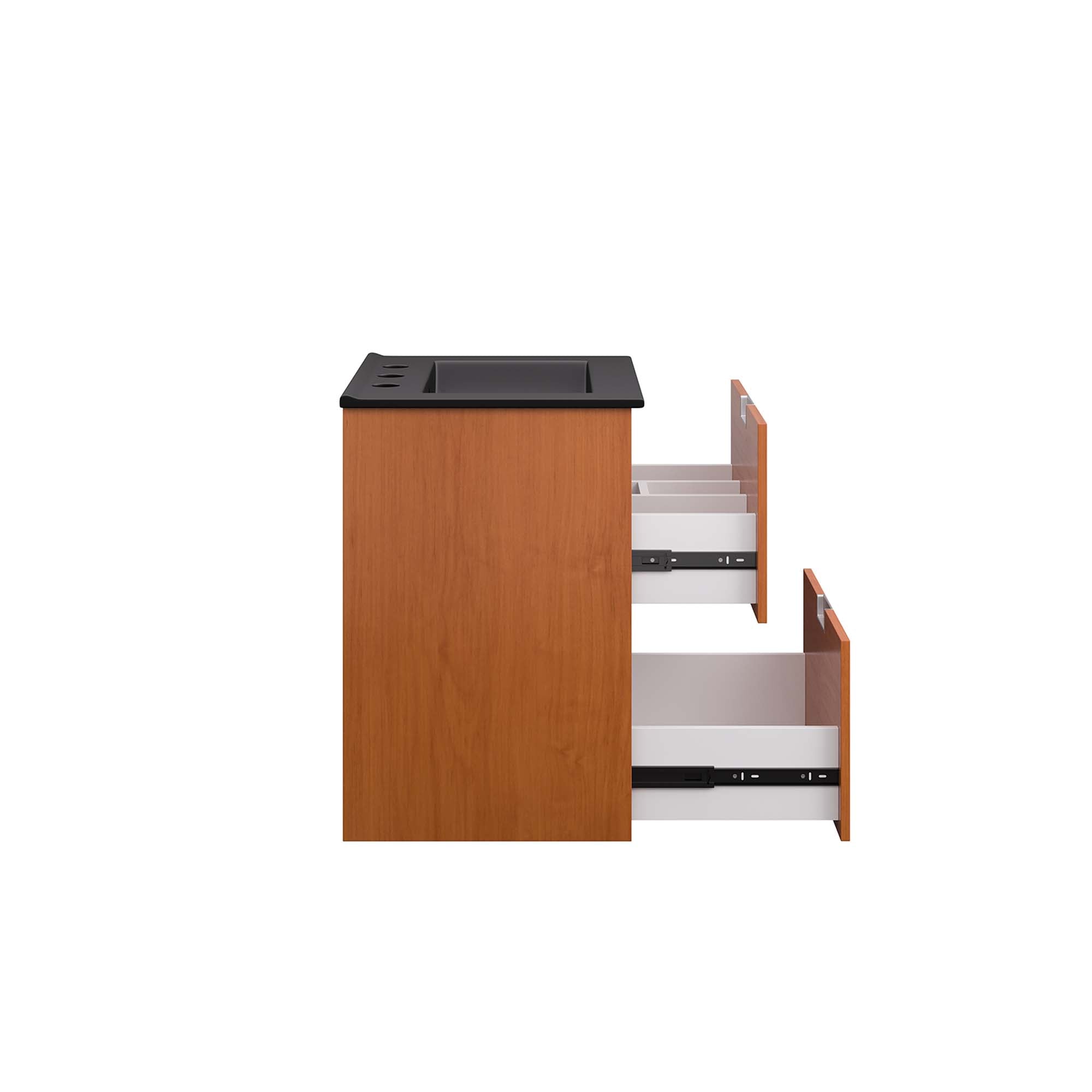 Scenic Wall-Mount Bathroom Vanity Basin Included by Modway