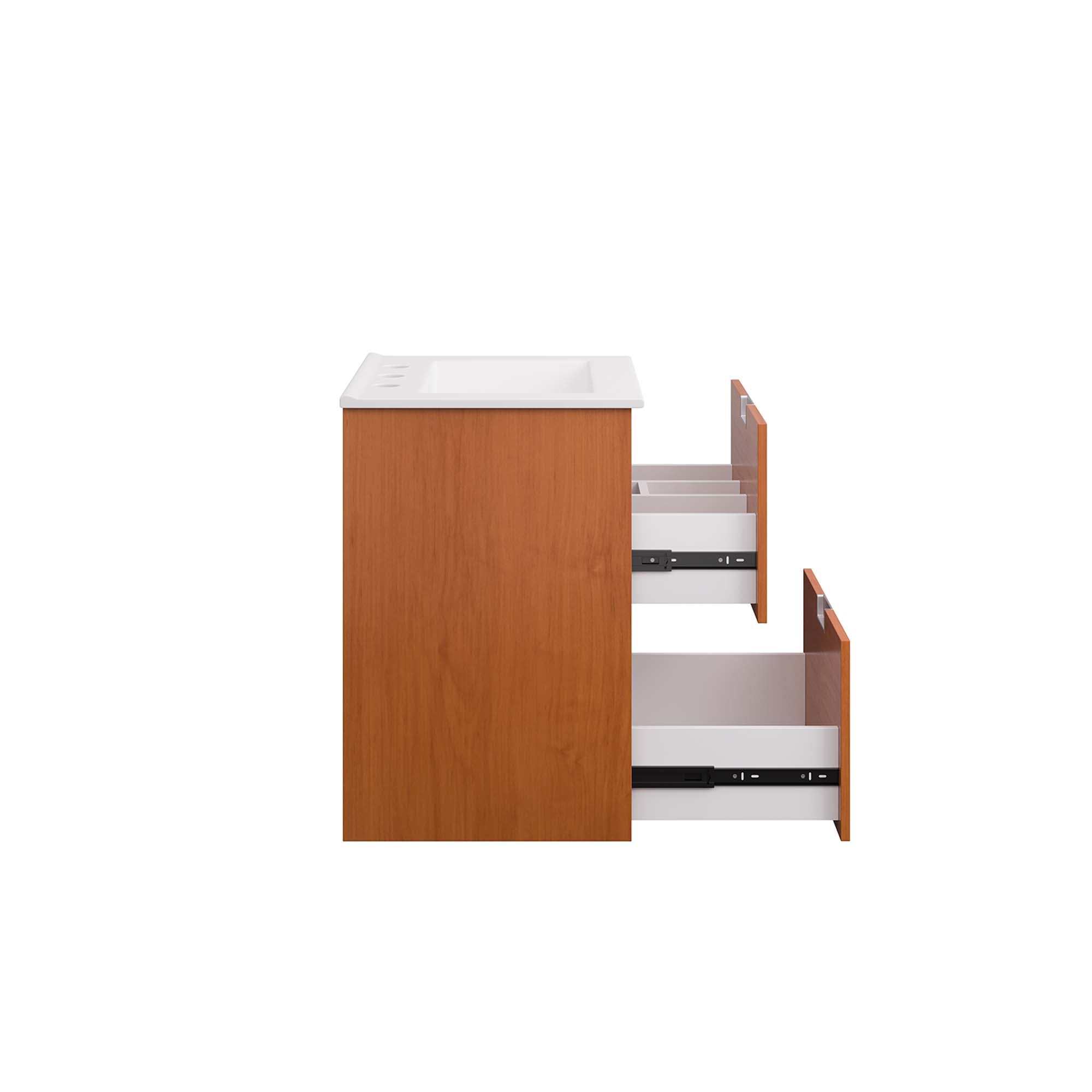 Scenic Wall-Mount Bathroom Vanity Basin Included by Modway