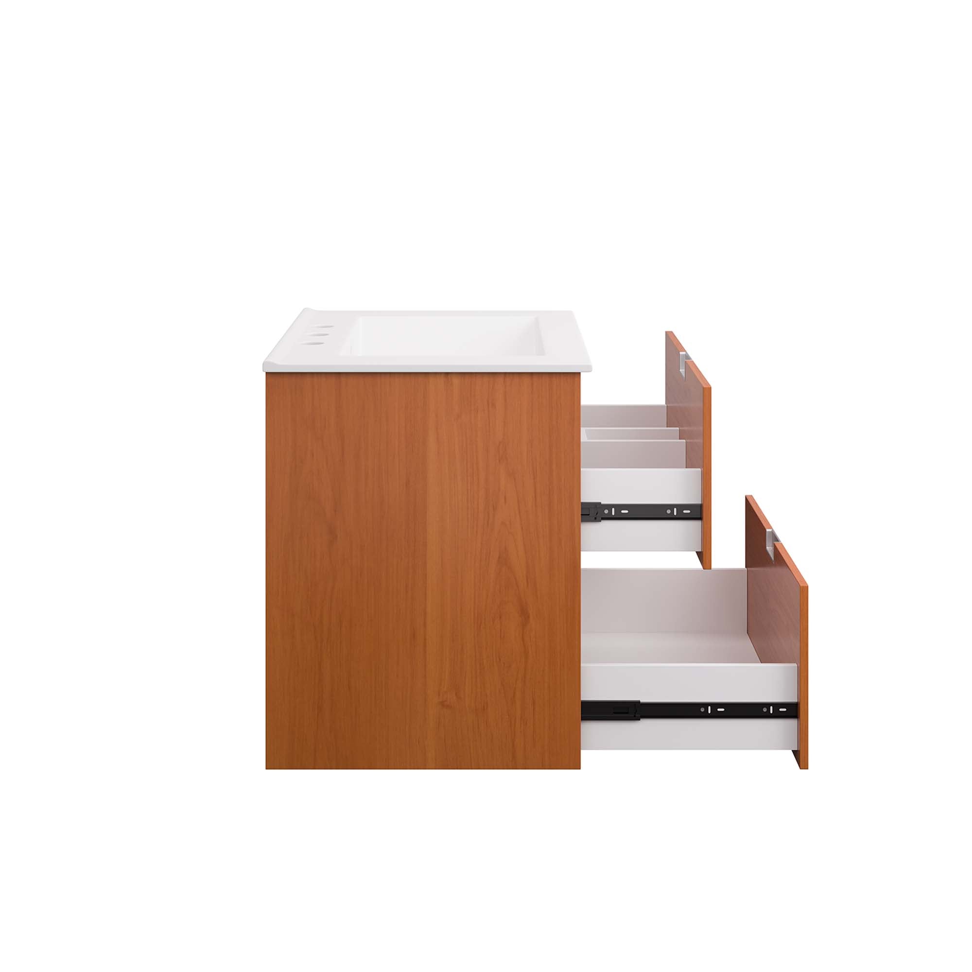 Scenic Wall-Mount Bathroom Vanity Basin Included by Modway