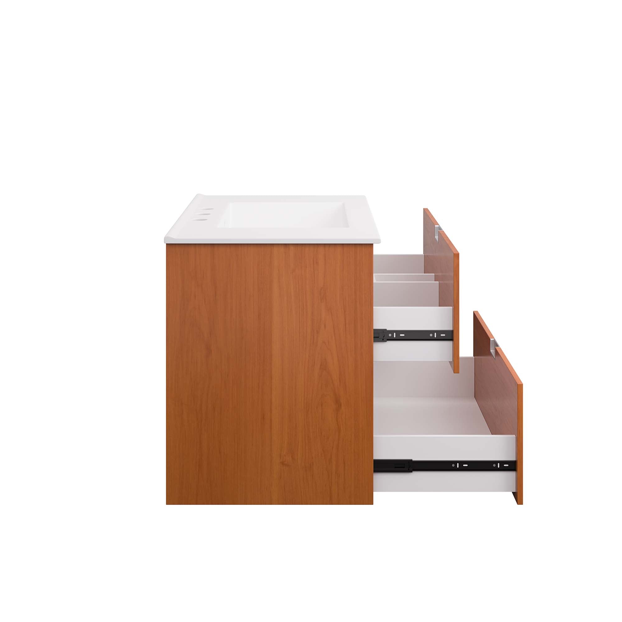 Scenic Wall-Mount Bathroom Vanity Basin Included by Modway