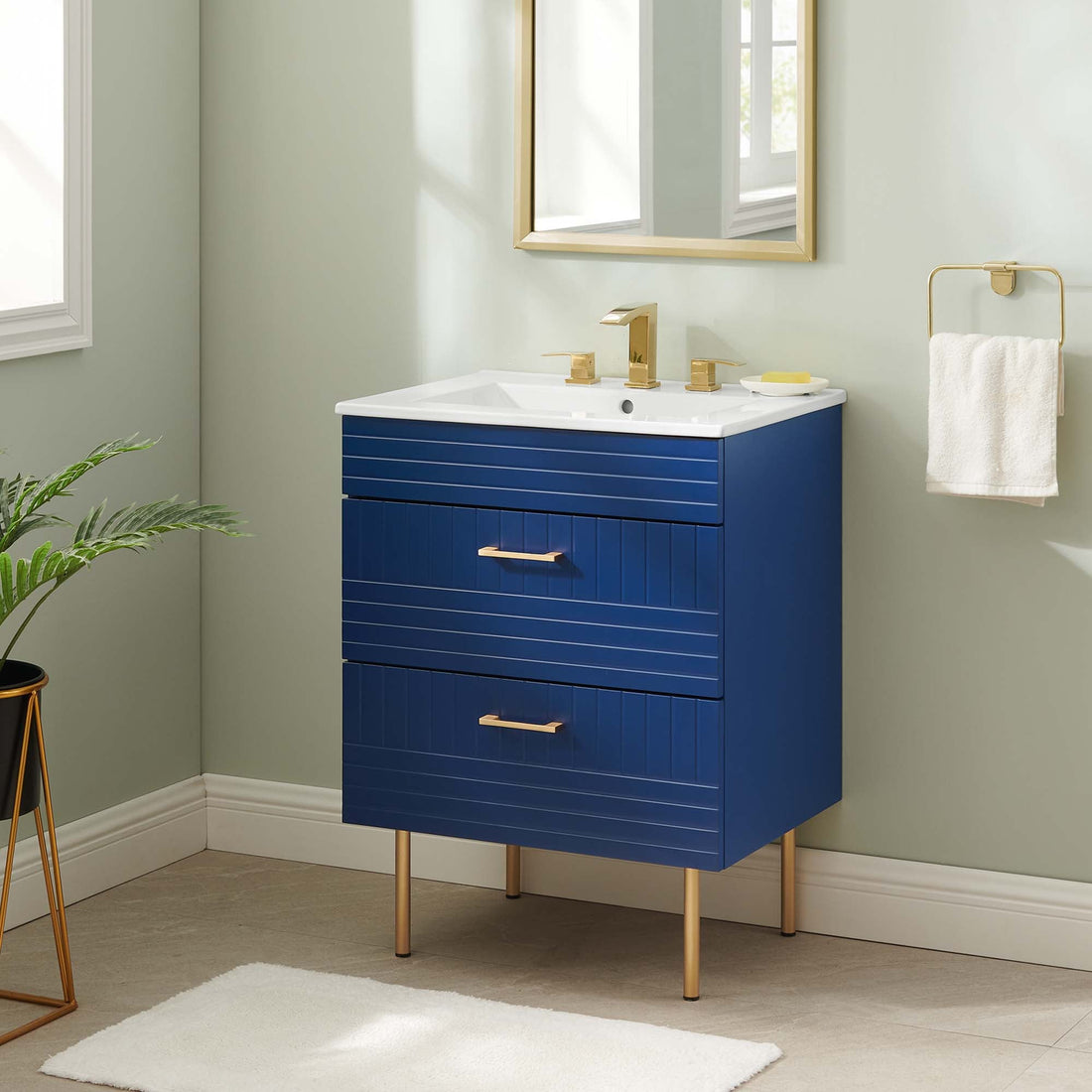 Daybreak Bathroom Vanity Basin Included by Modway