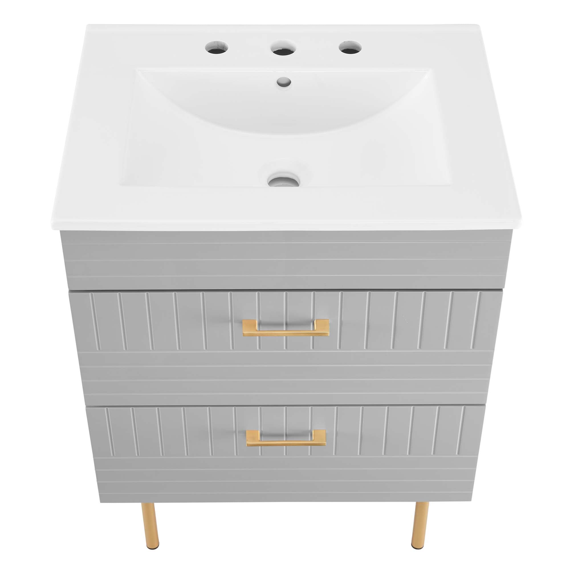 Daybreak Bathroom Vanity Basin Included by Modway