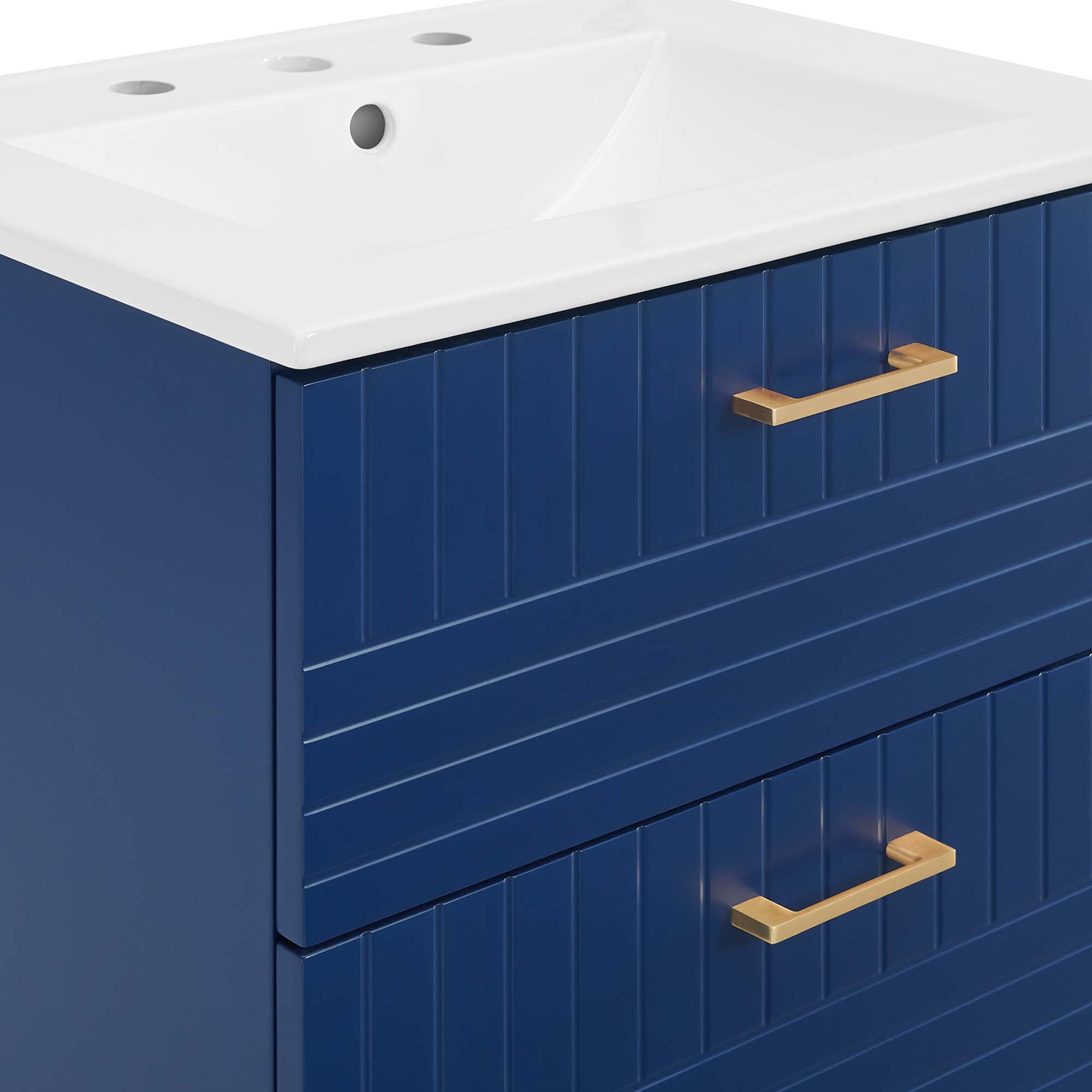 Daybreak Wall-Mount Bathroom Vanity Basin Included by Modway