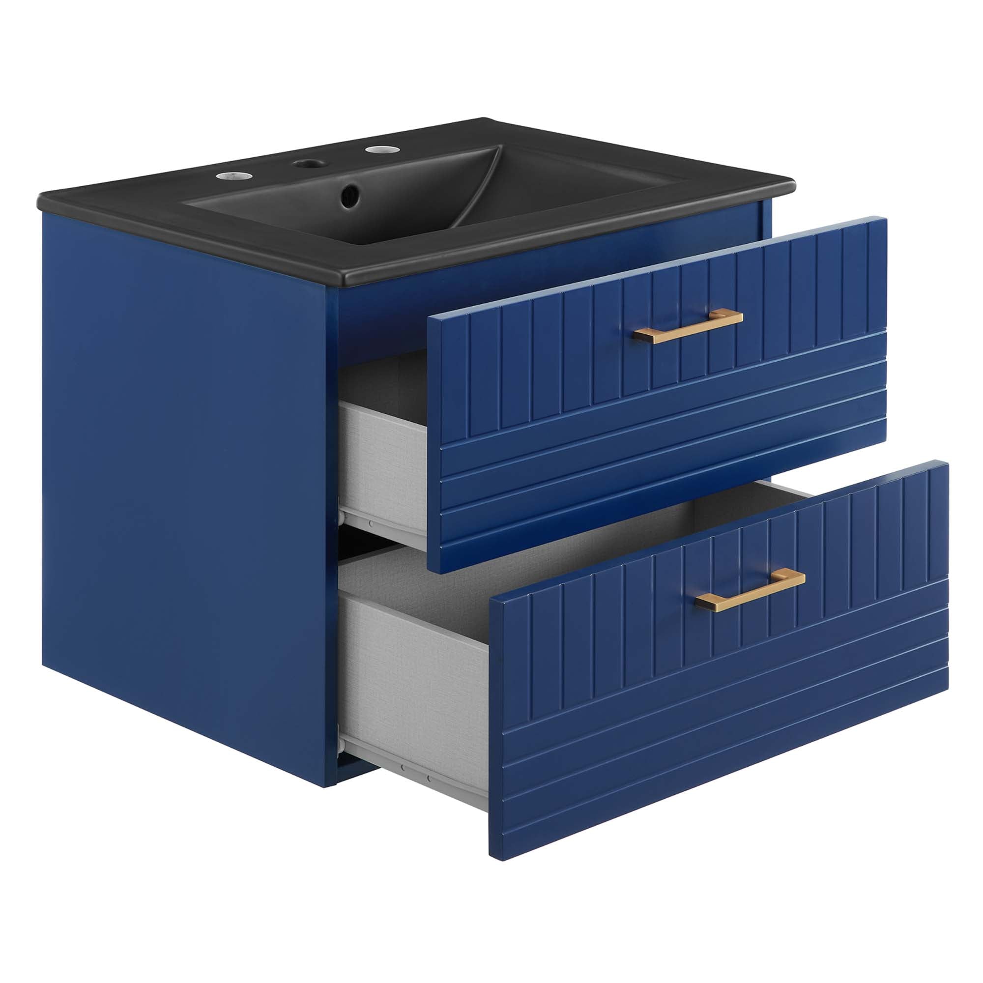 Daybreak Wall-Mount Bathroom Vanity Basin Included by Modway