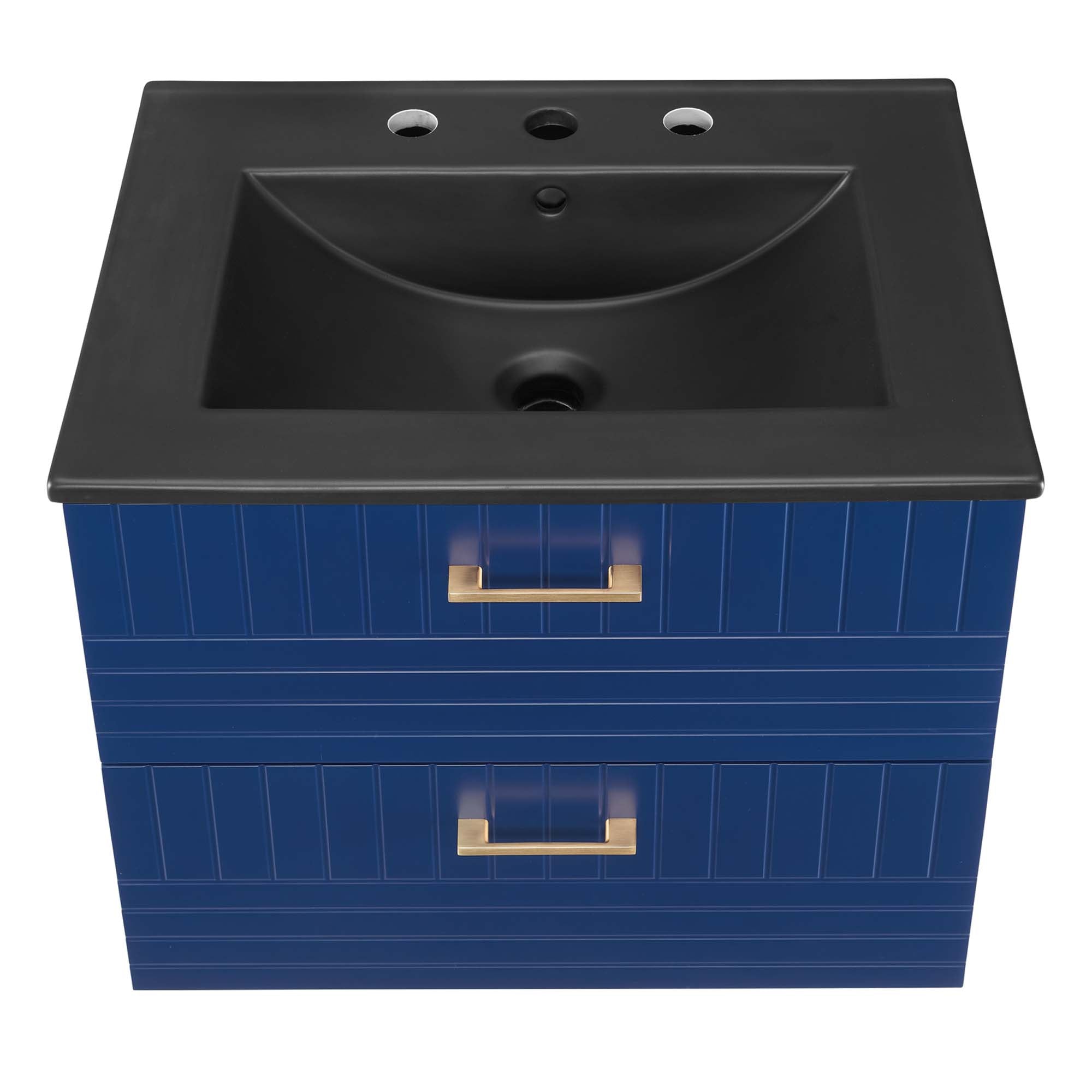 Daybreak Wall-Mount Bathroom Vanity Basin Included by Modway