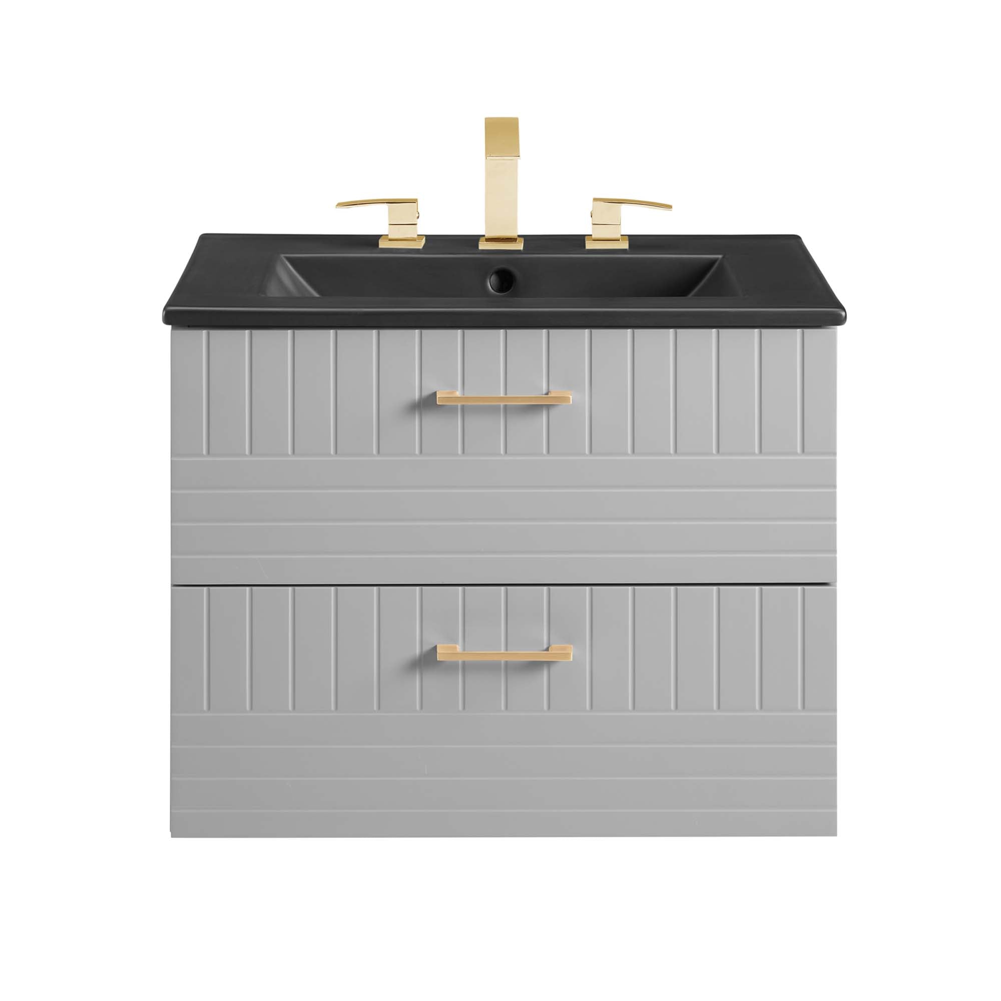Daybreak Wall-Mount Bathroom Vanity Basin Included by Modway