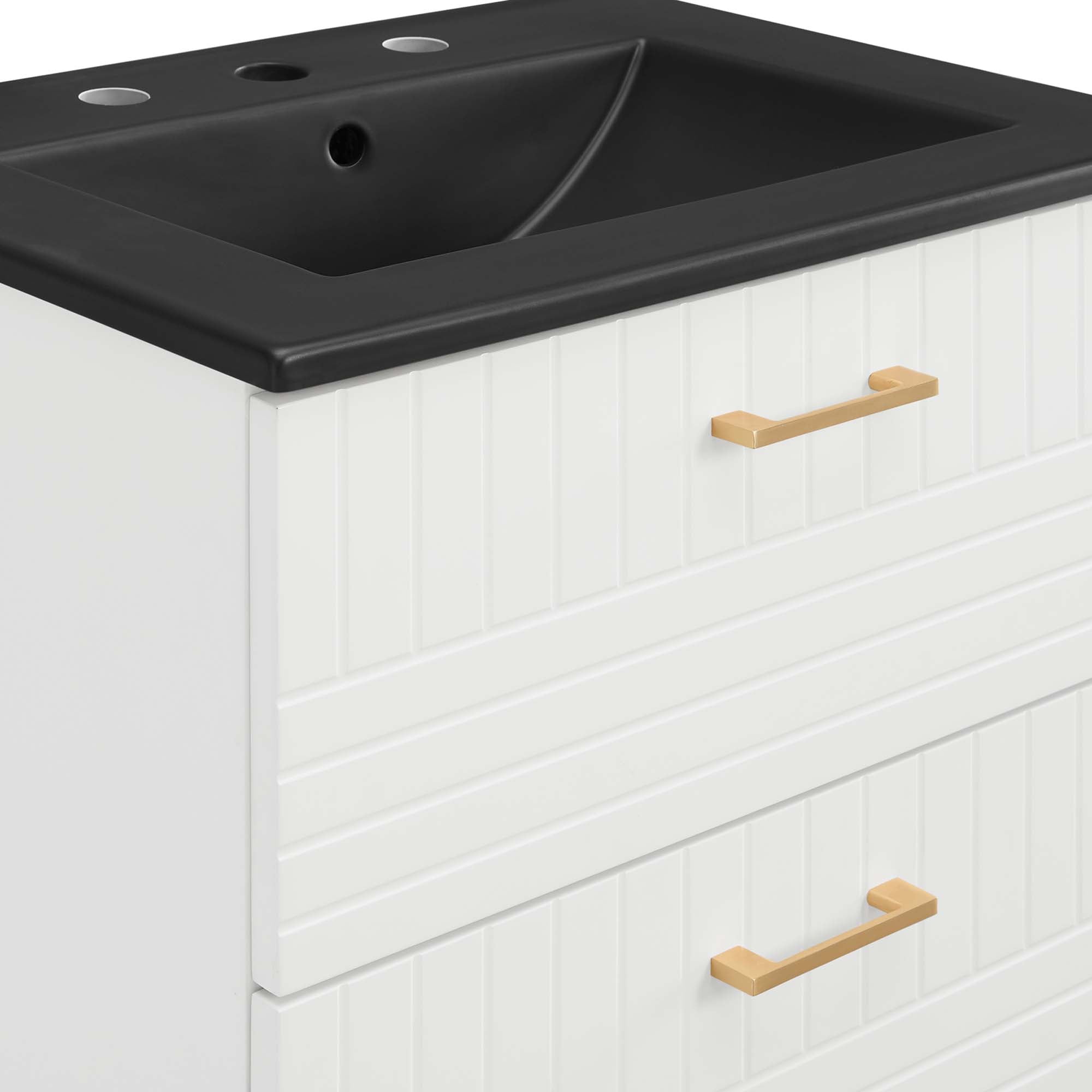 Daybreak Wall-Mount Bathroom Vanity Basin Included by Modway