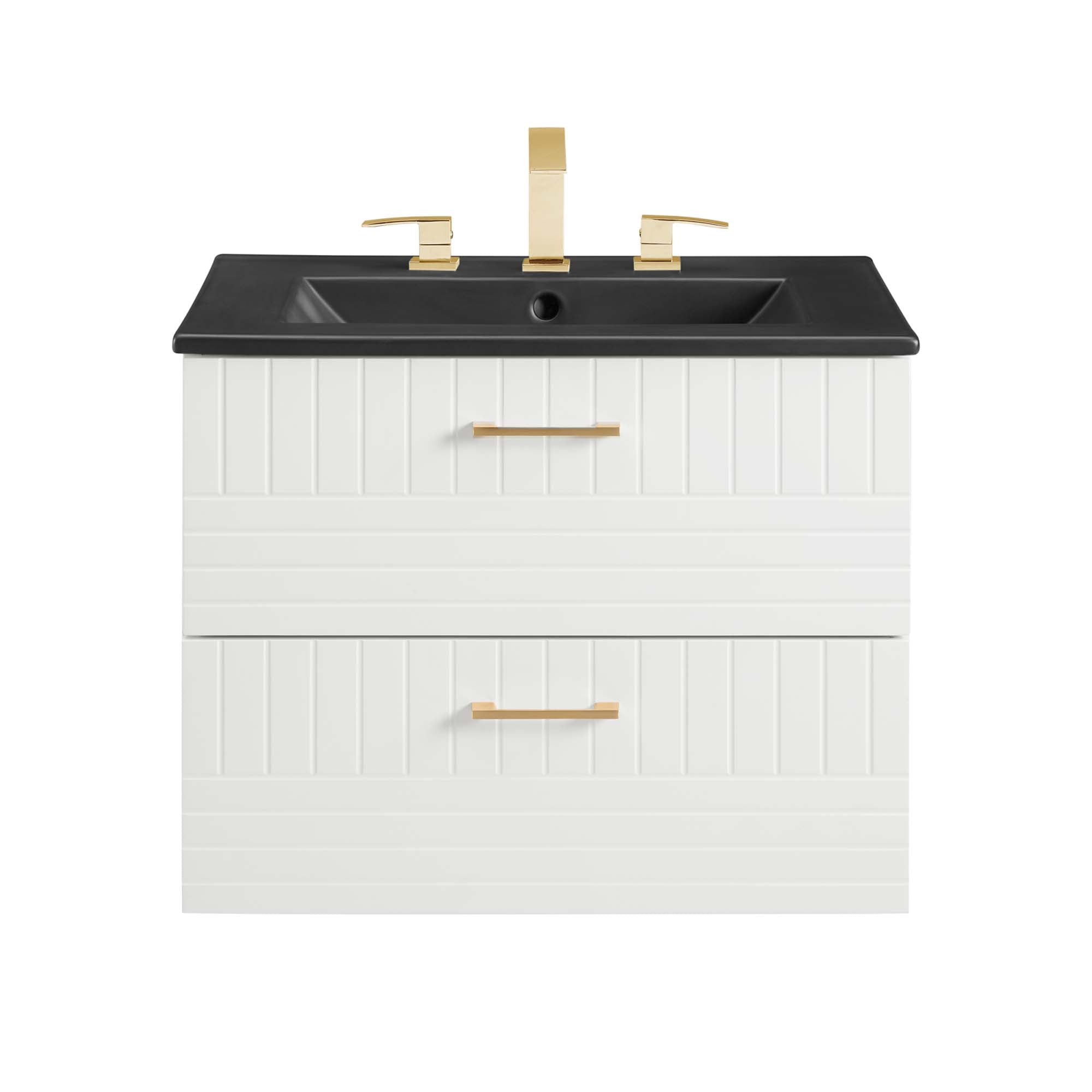 Daybreak Wall-Mount Bathroom Vanity Basin Included by Modway