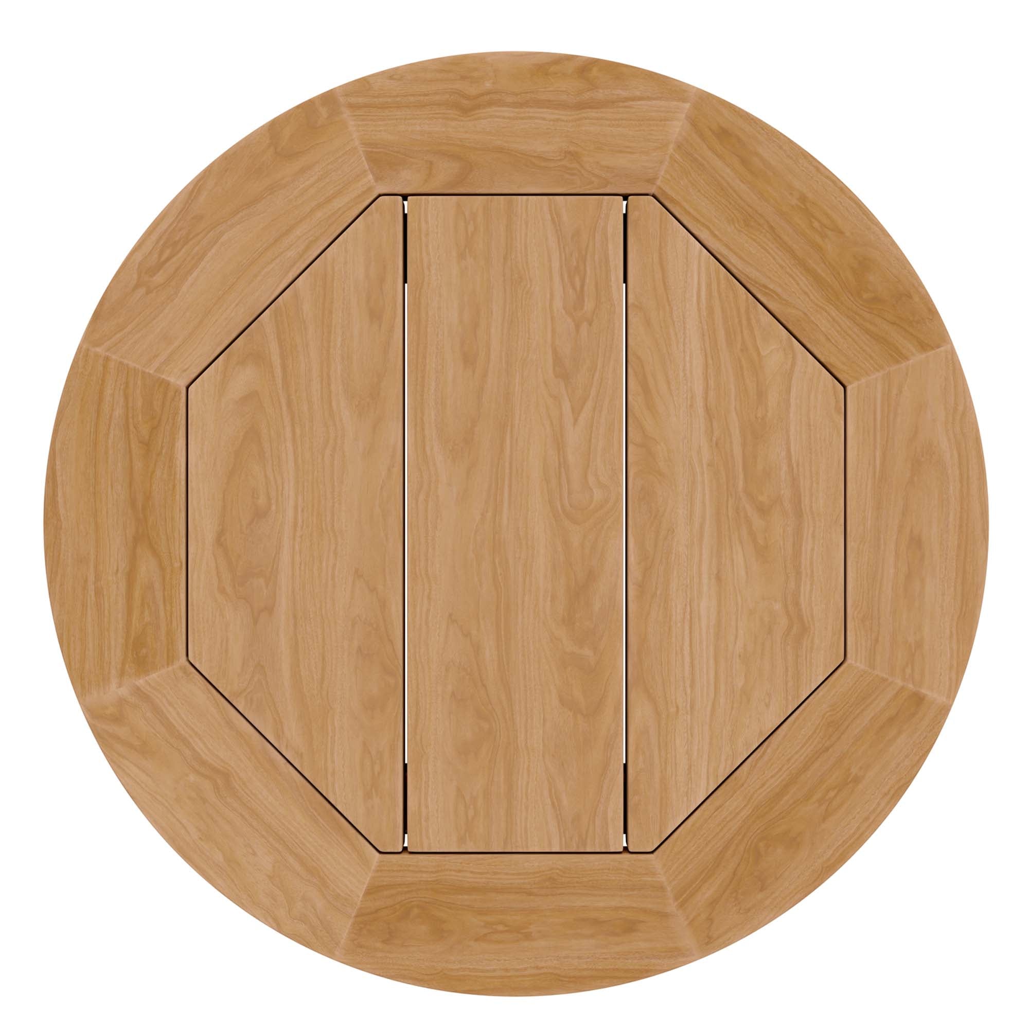 Brisbane 6-Piece Teak Wood Outdoor Patio Set by Modway