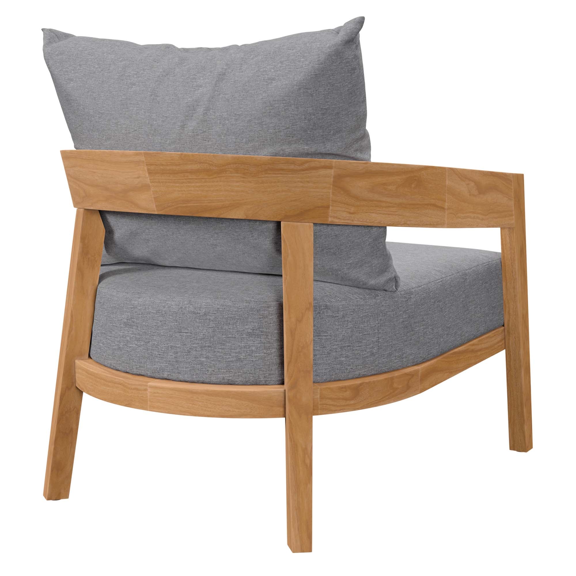 Brisbane 3-Piece Teak Wood Outdoor Patio Outdoor Patio Set by Modway