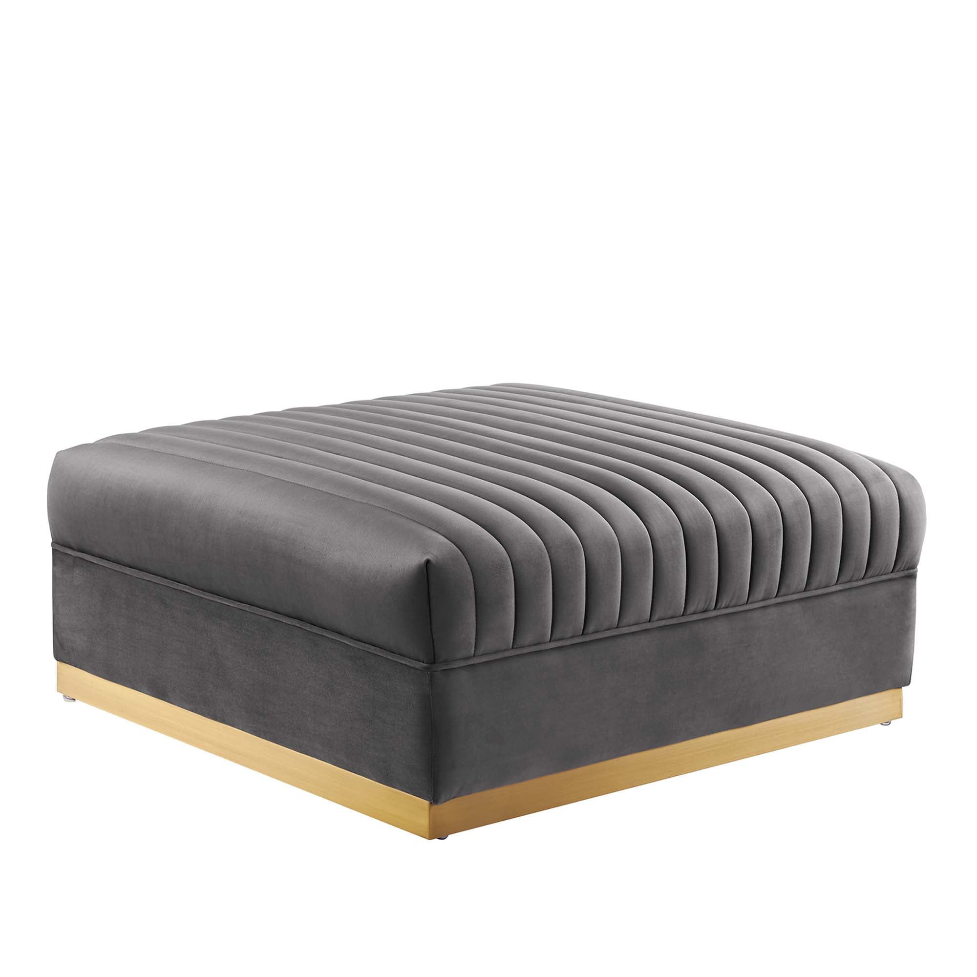 Sanguine Channel Tufted Performance Velvet 6-Piece Modular Sectional Sofa by Modway