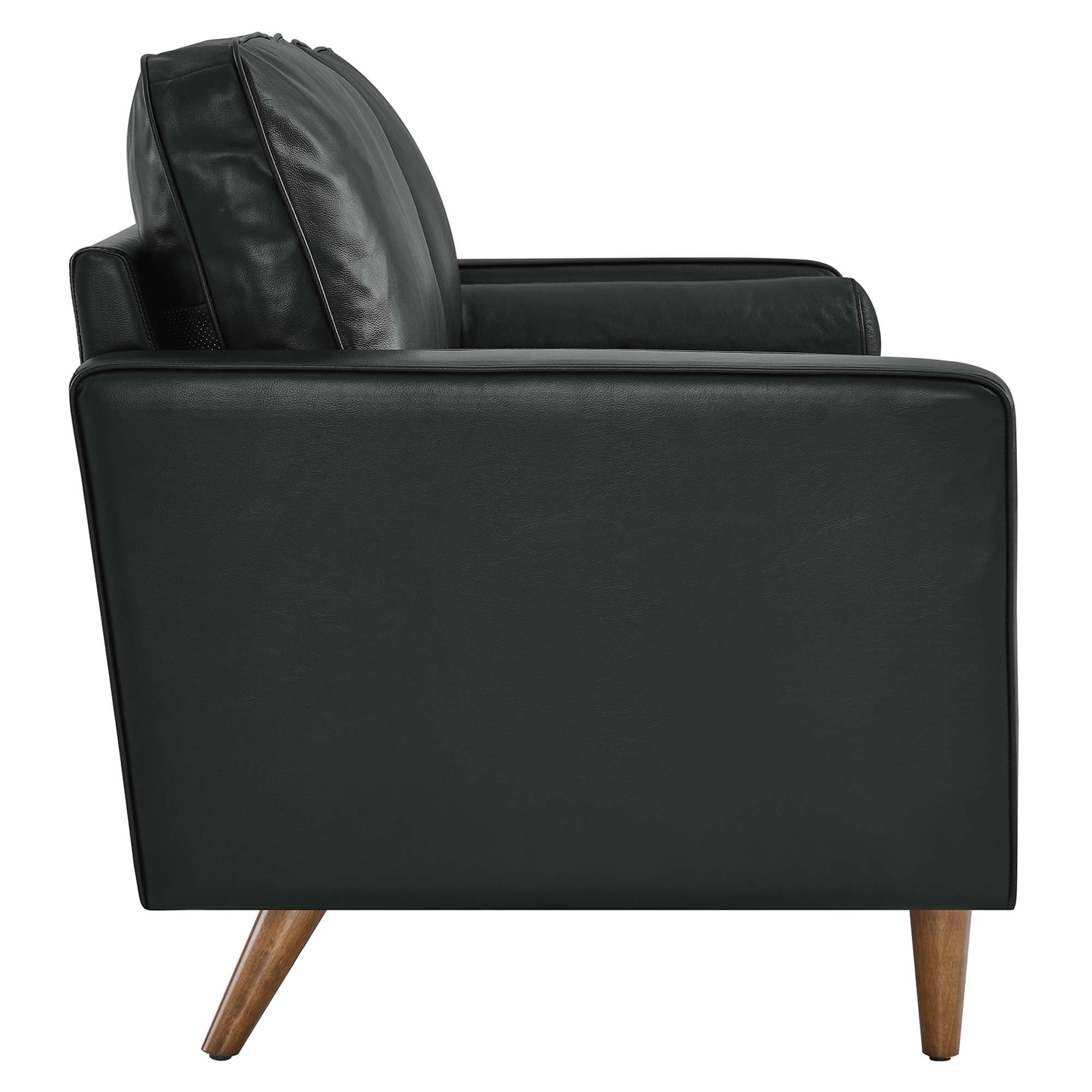 Valour Leather Loveseat by Modway