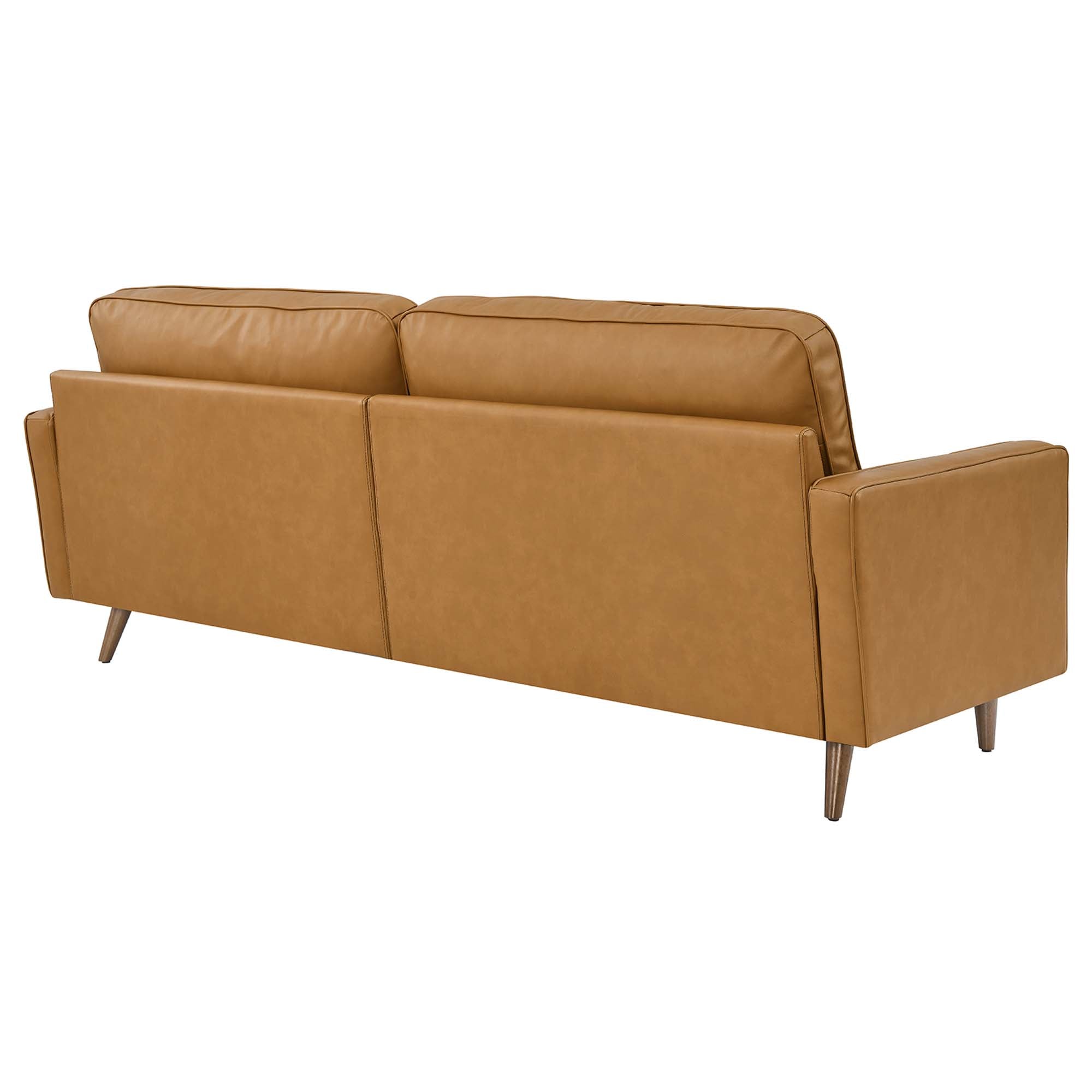 Valour 88" Leather Sofa by Modway