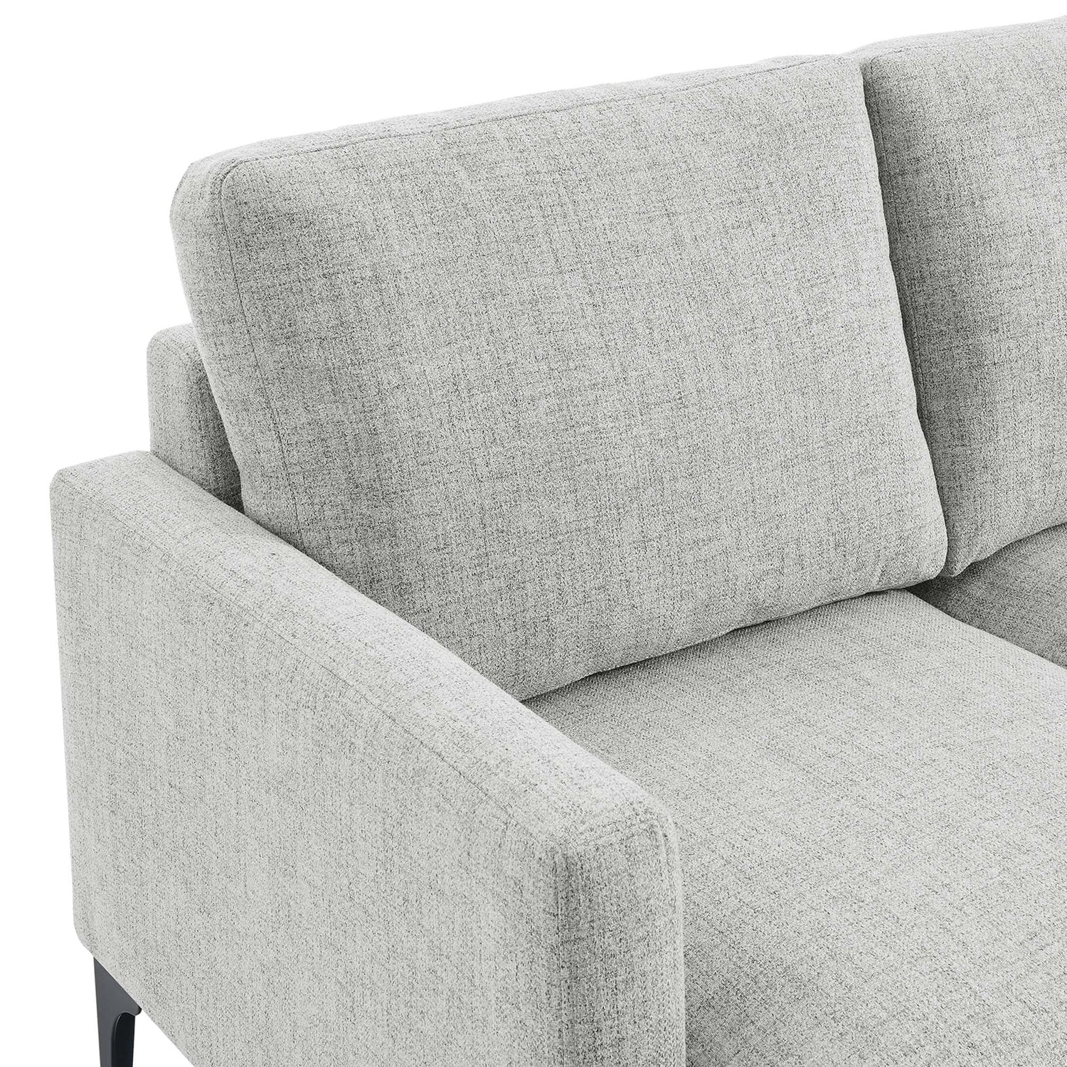 Evermore Right-Facing Upholstered Fabric Sectional Sofa by Modway