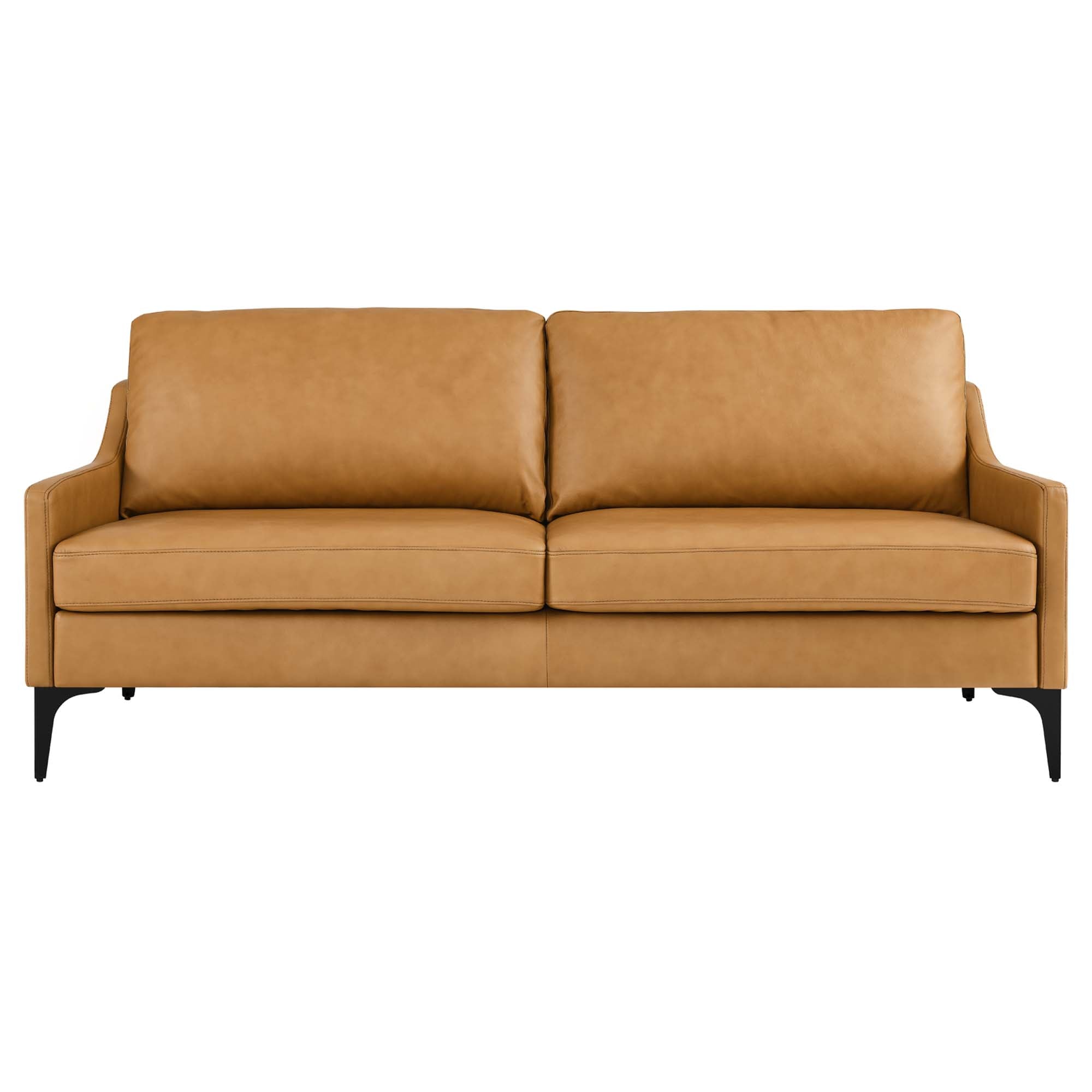 Corland Leather Sofa by Modway