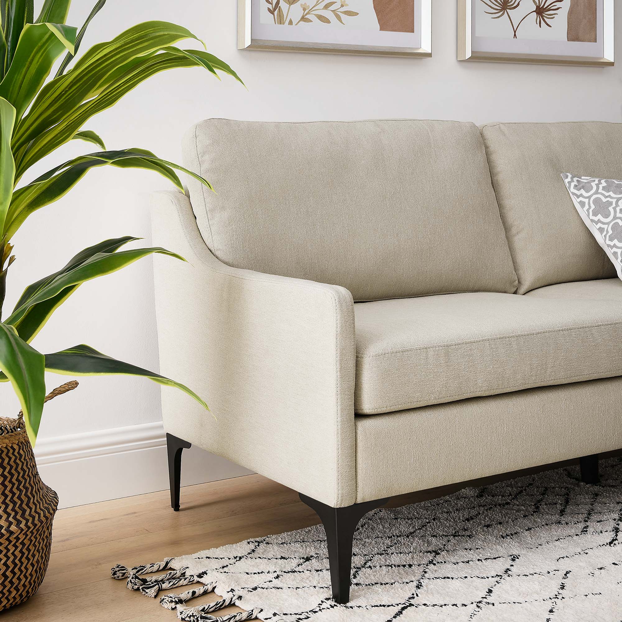 Corland Upholstered Fabric Sofa by Modway