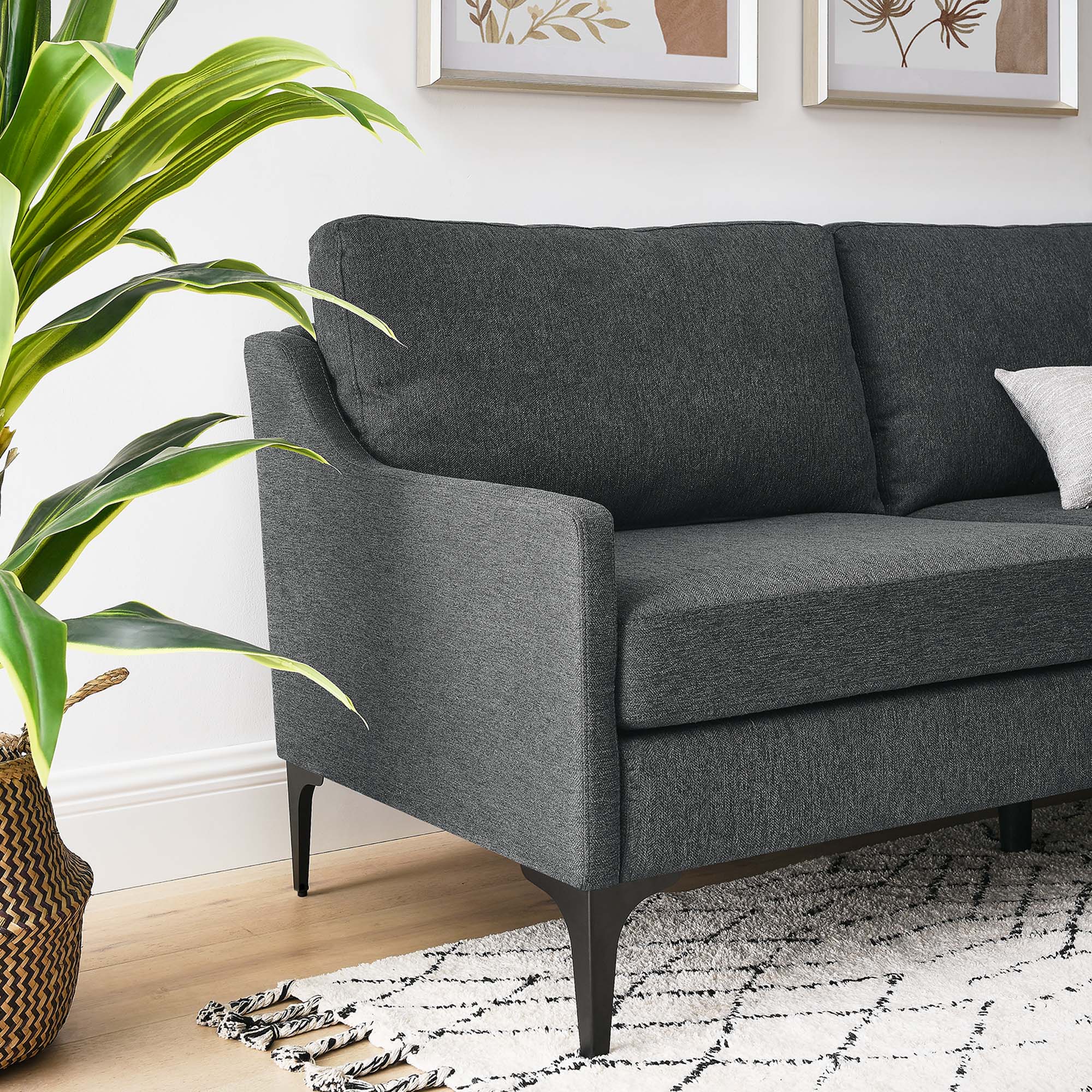 Corland Upholstered Fabric Sofa by Modway