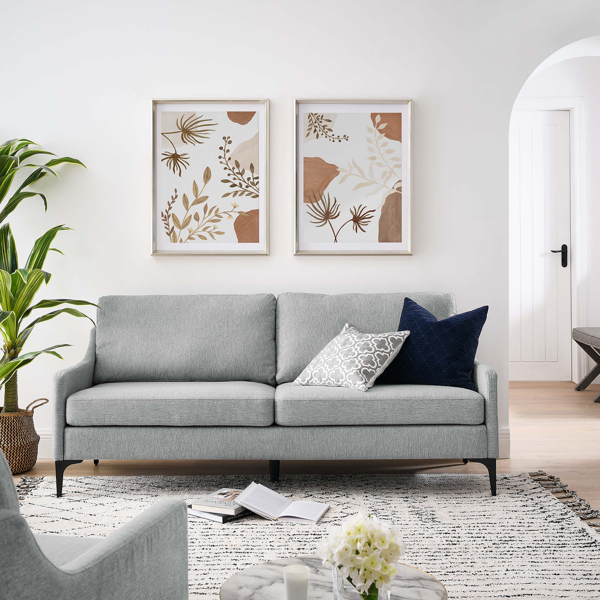 Corland Upholstered Fabric Sofa by Modway