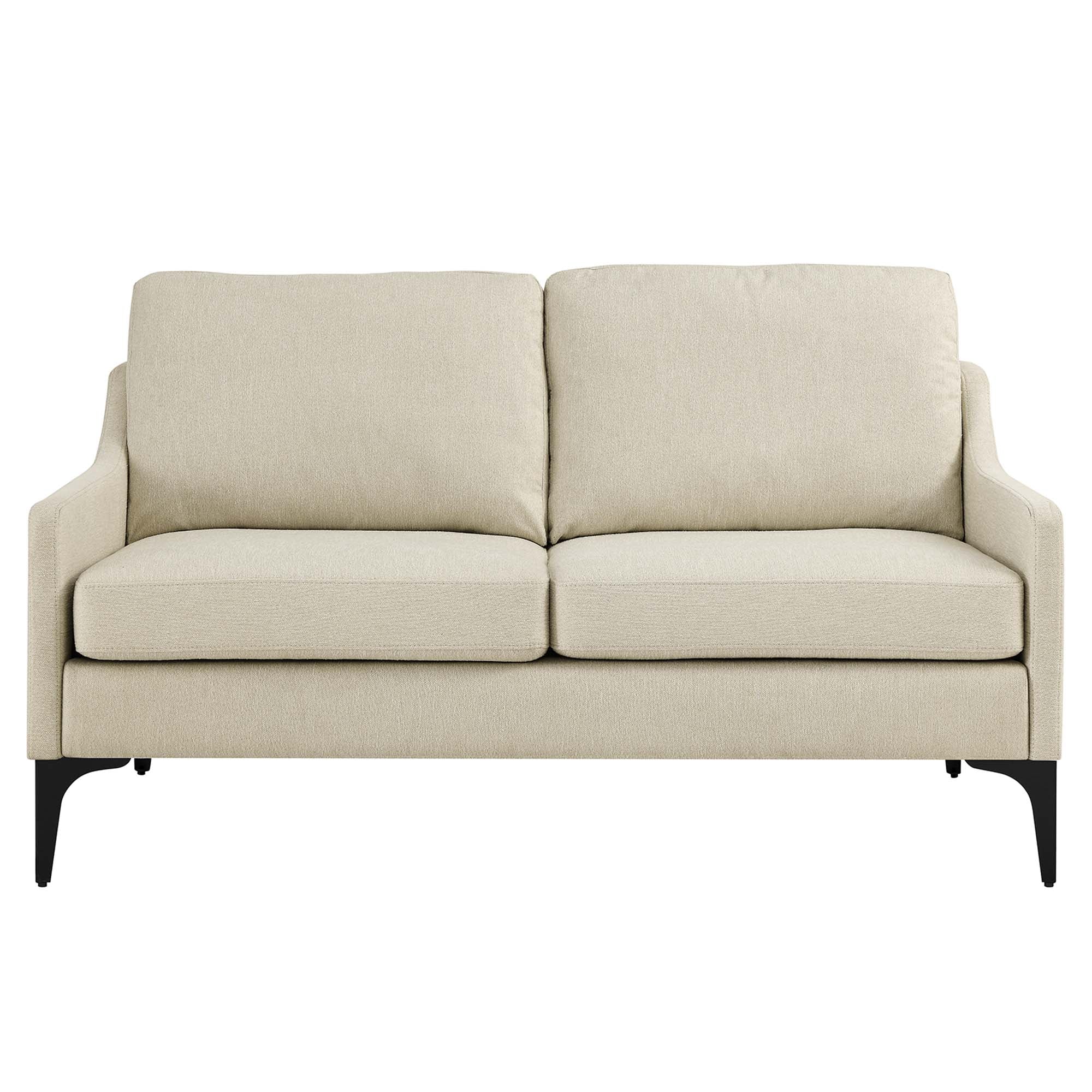 Corland Upholstered Fabric Loveseat by Modway