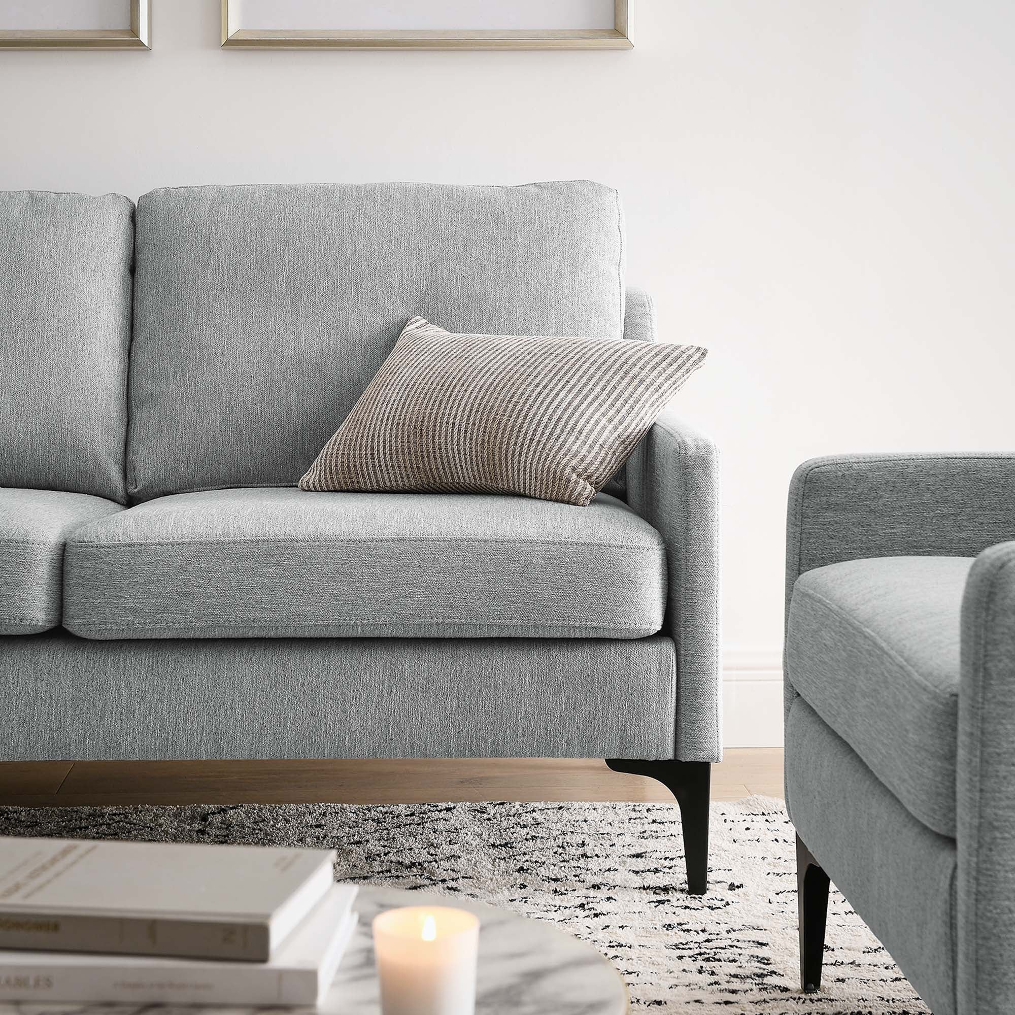 Corland Upholstered Fabric Loveseat by Modway