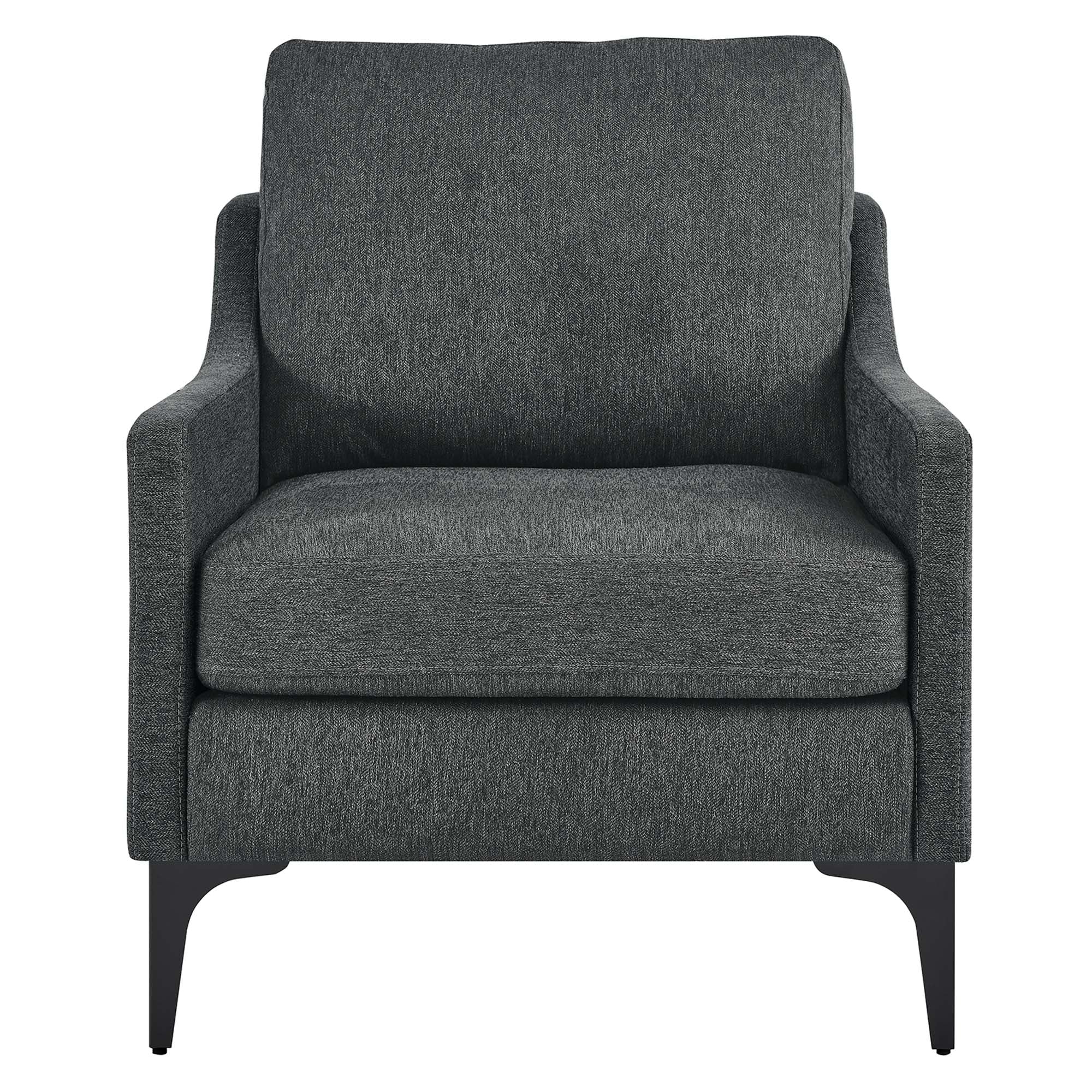Corland Upholstered Fabric Armchair by Modway