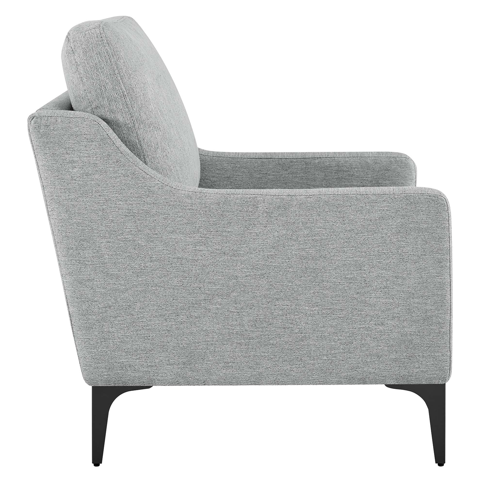 Corland Upholstered Fabric Armchair by Modway