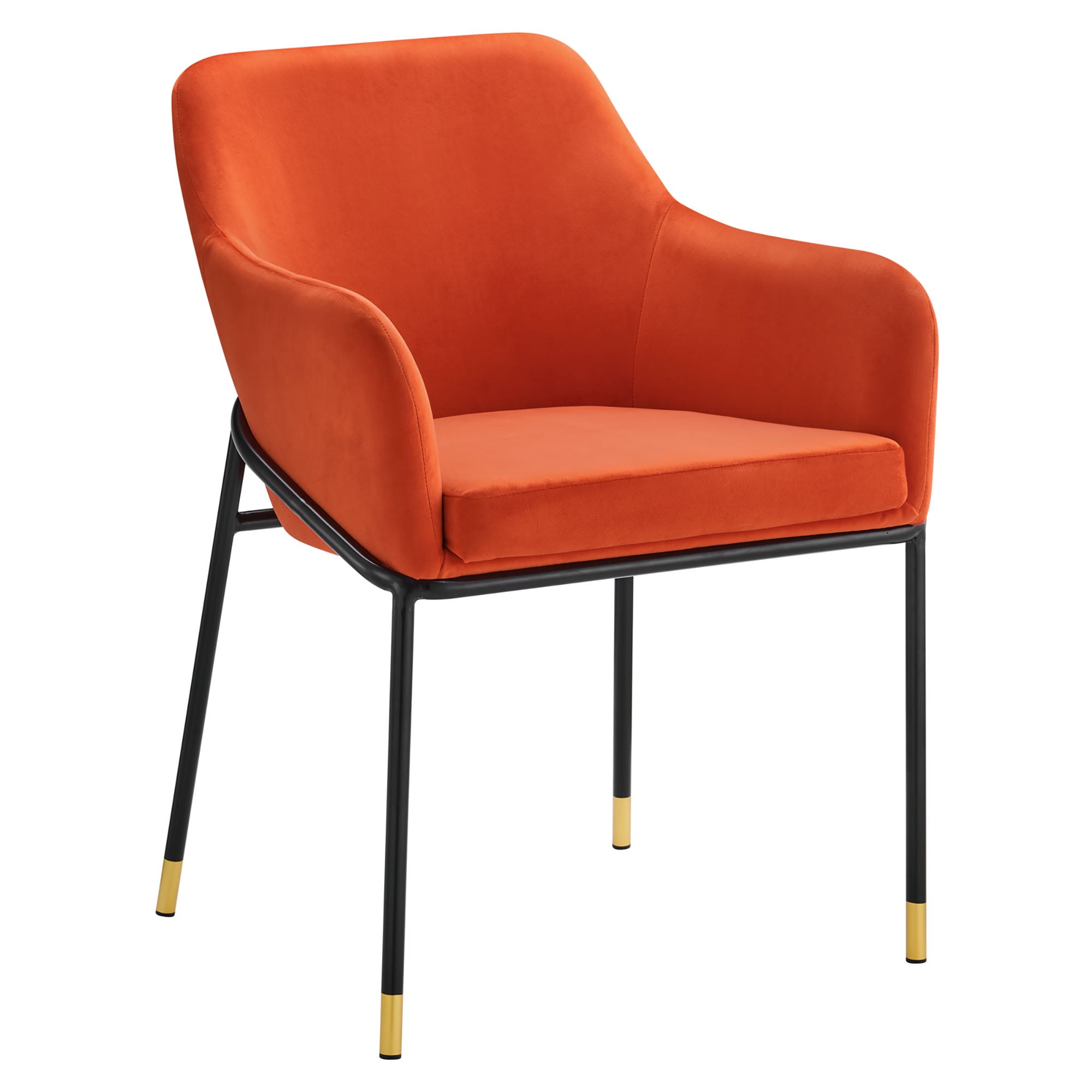Jovi Performance Velvet Dining Armchair Set of 2 by Modway