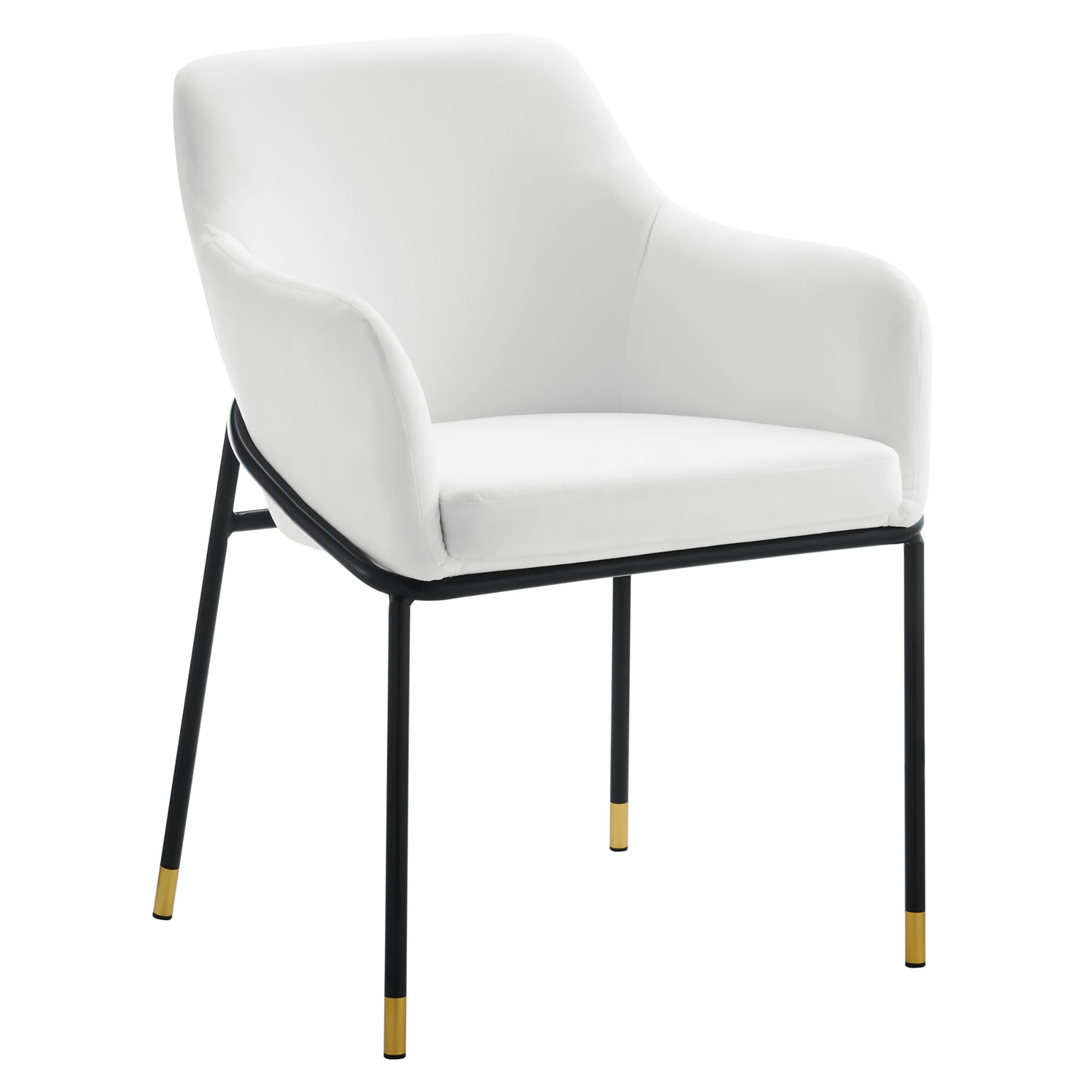 Jovi Performance Velvet Dining Armchair Set of 2 by Modway