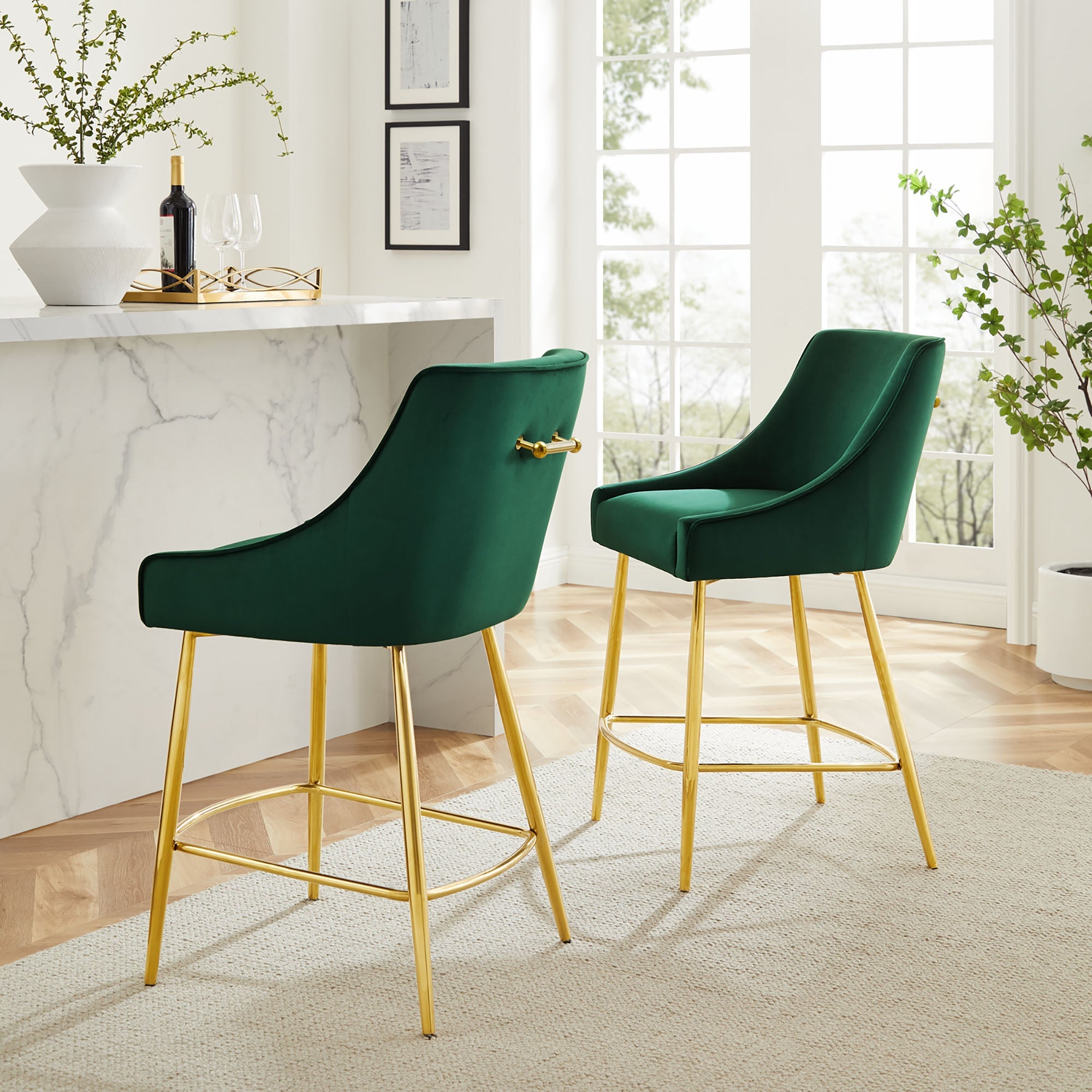 Discern Counter Stools - Set of 2 by Modway