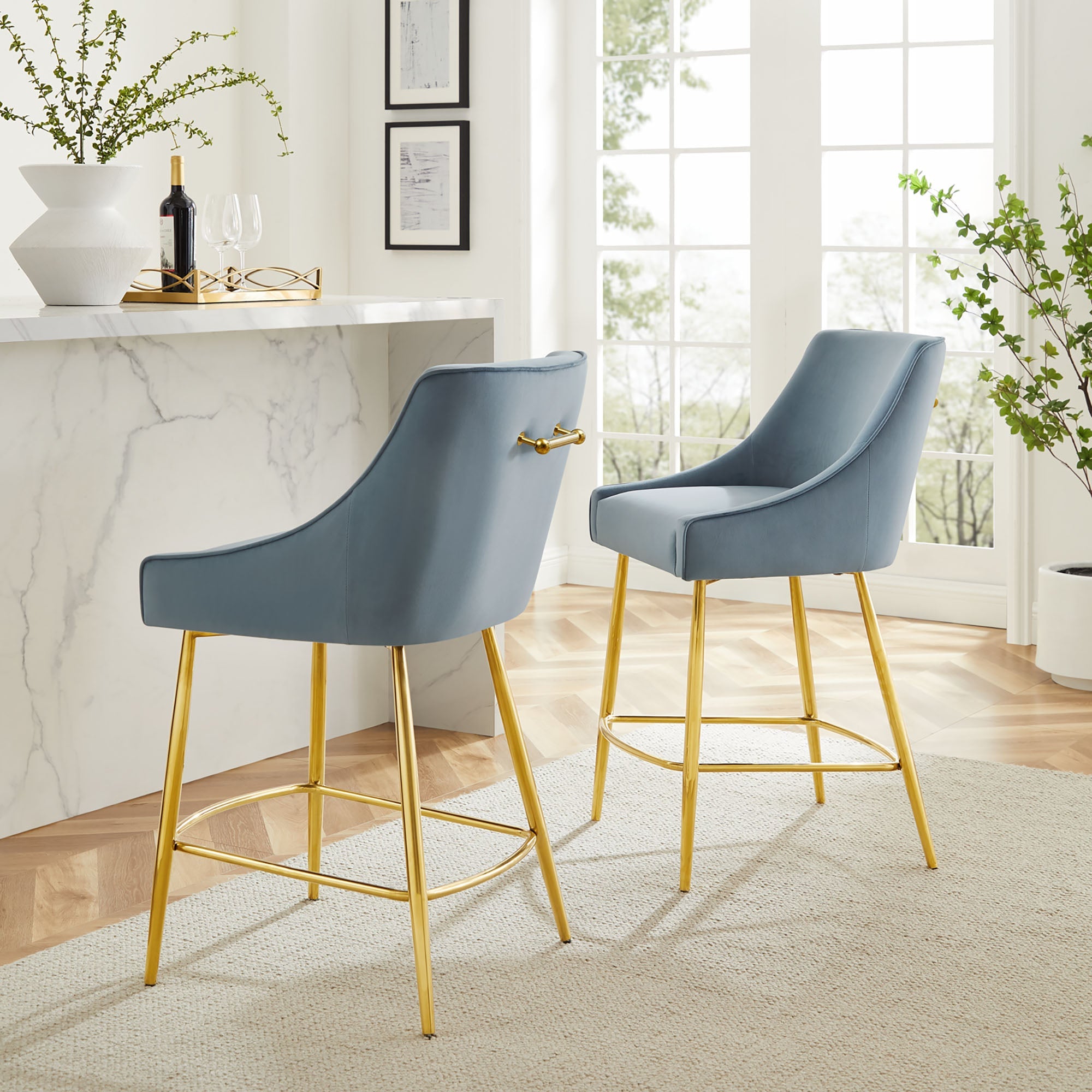 Discern Counter Stools - Set of 2 by Modway