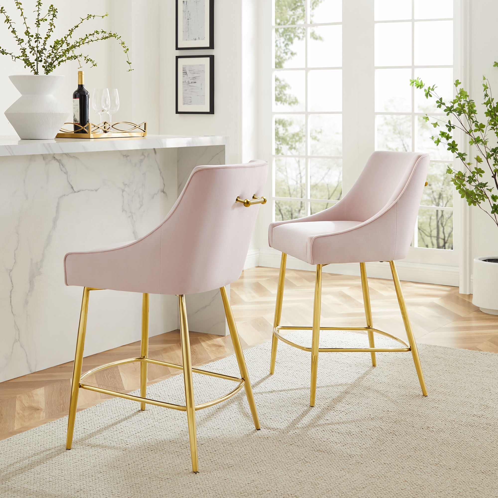 Discern Counter Stools - Set of 2 by Modway
