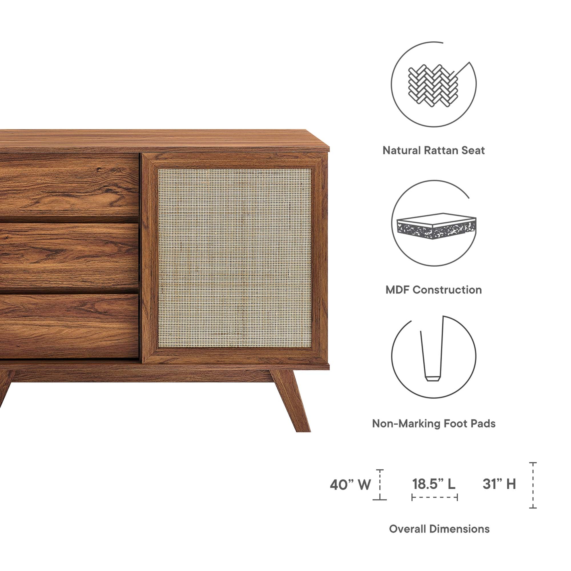 Soma 40" Accent Cabinet by Modway