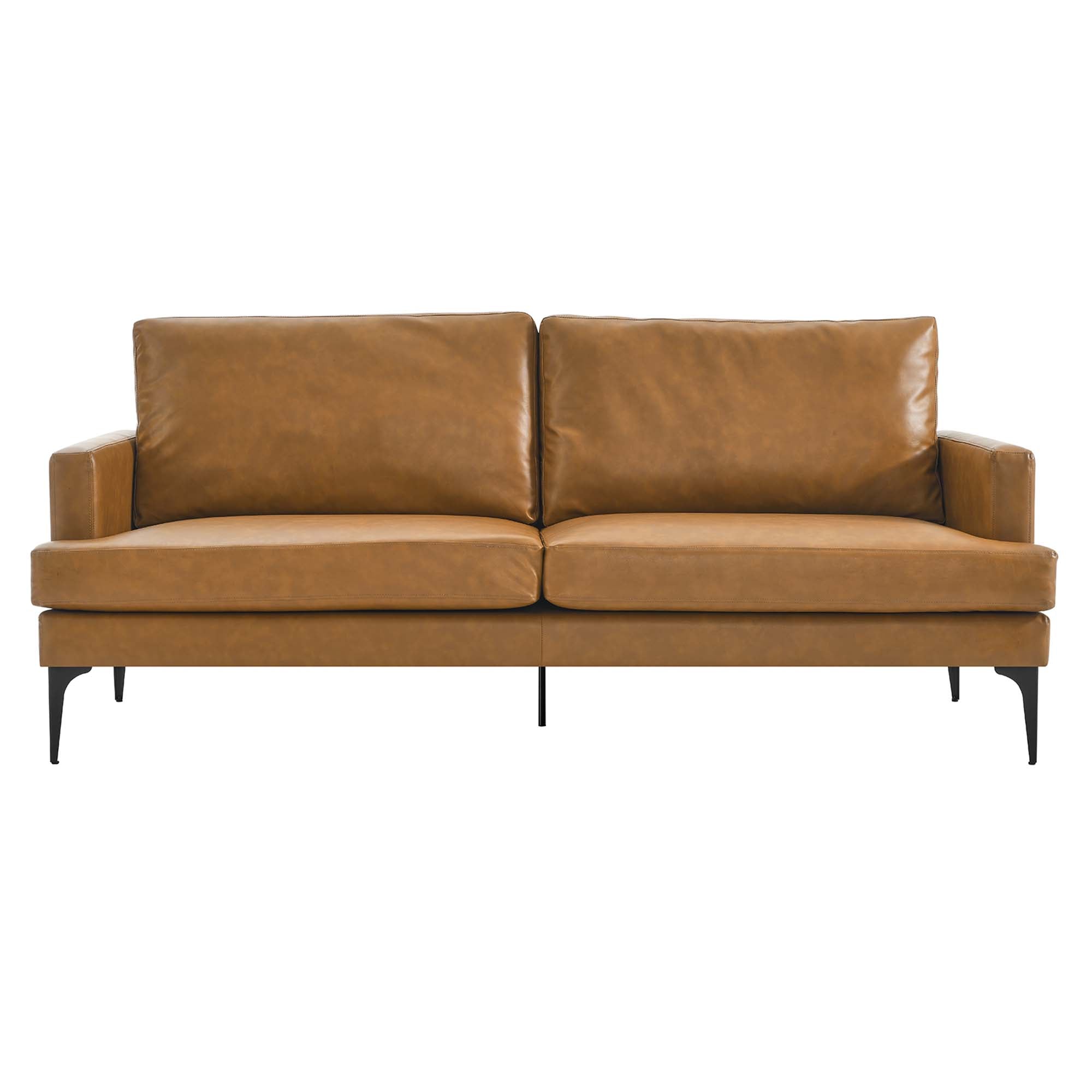 Evermore Vegan Leather Sofa by Modway