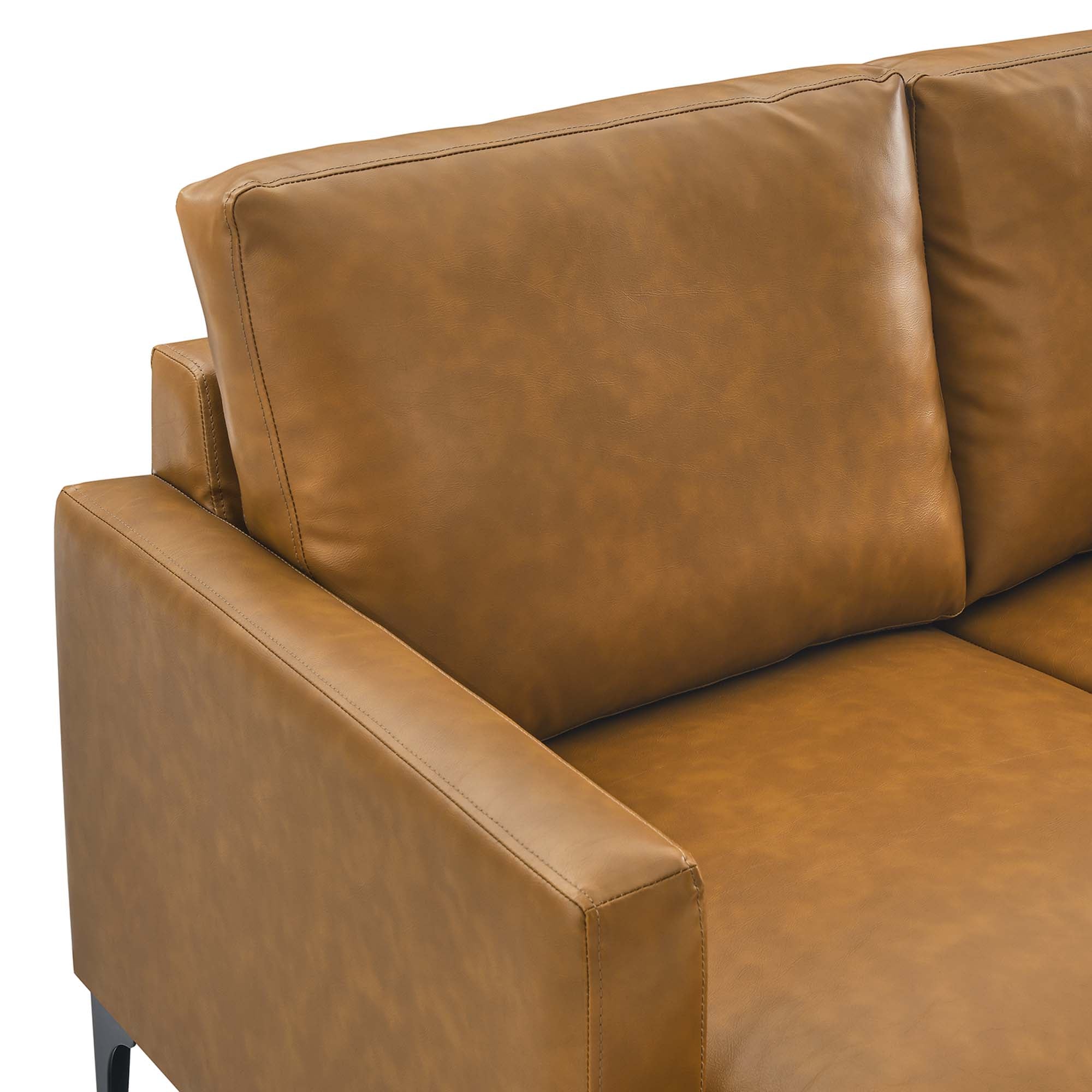 Evermore Vegan Leather Sofa by Modway